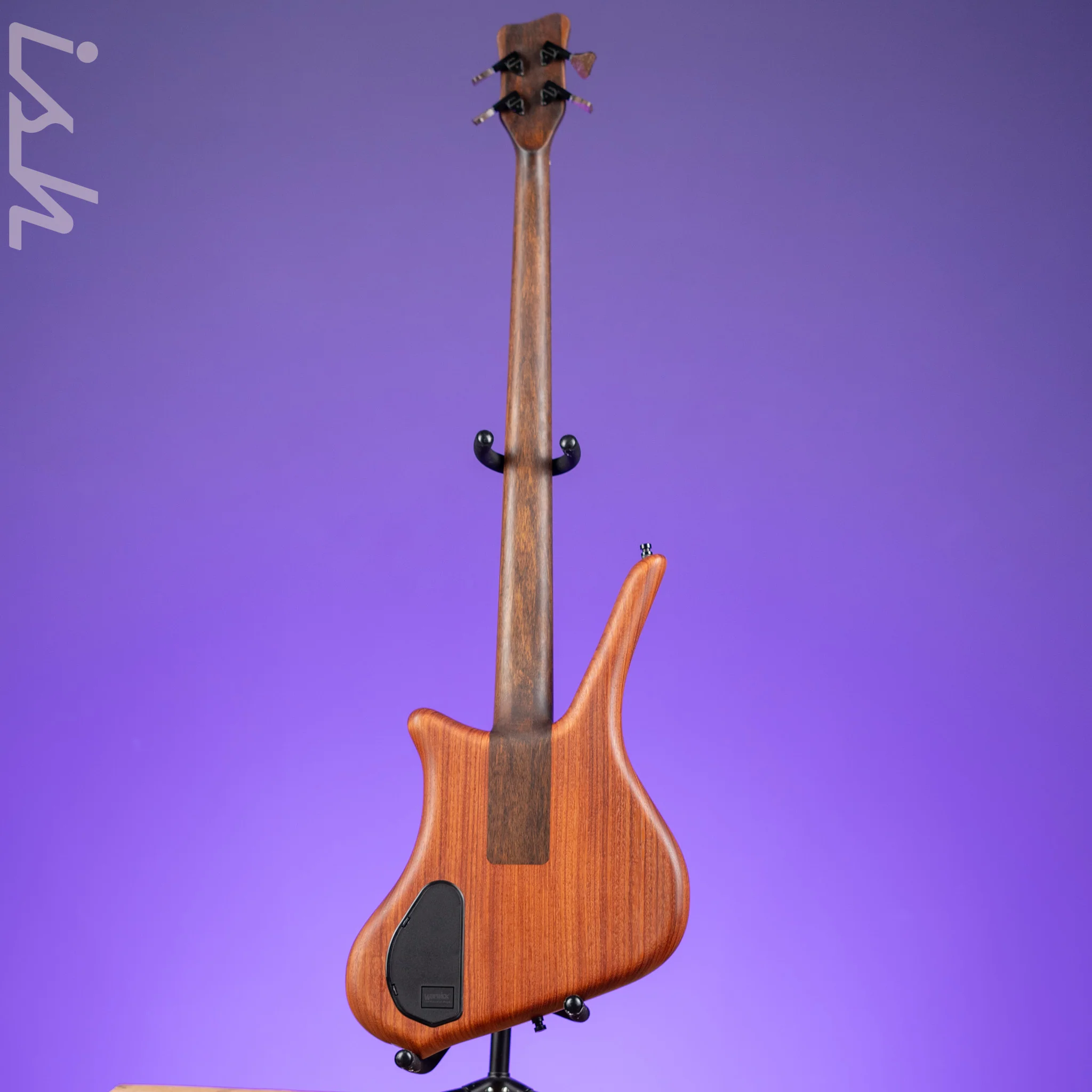 Ish x Warwick Dolphin SN TCS Custom Shop Endangered Species 4-String Bass Wenge Fretboard - Image 6