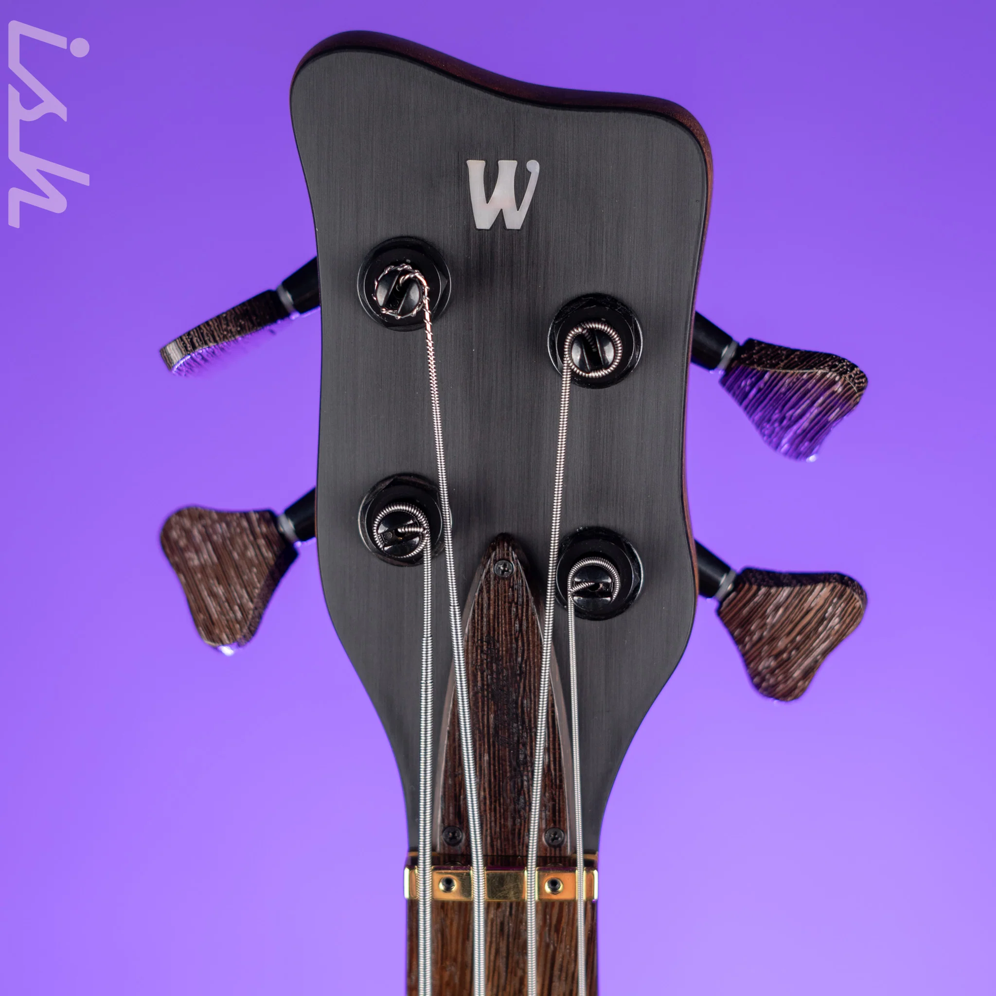 Ish x Warwick Dolphin SN TCS Custom Shop Endangered Species 4-String Bass Wenge Fretboard - Image 5