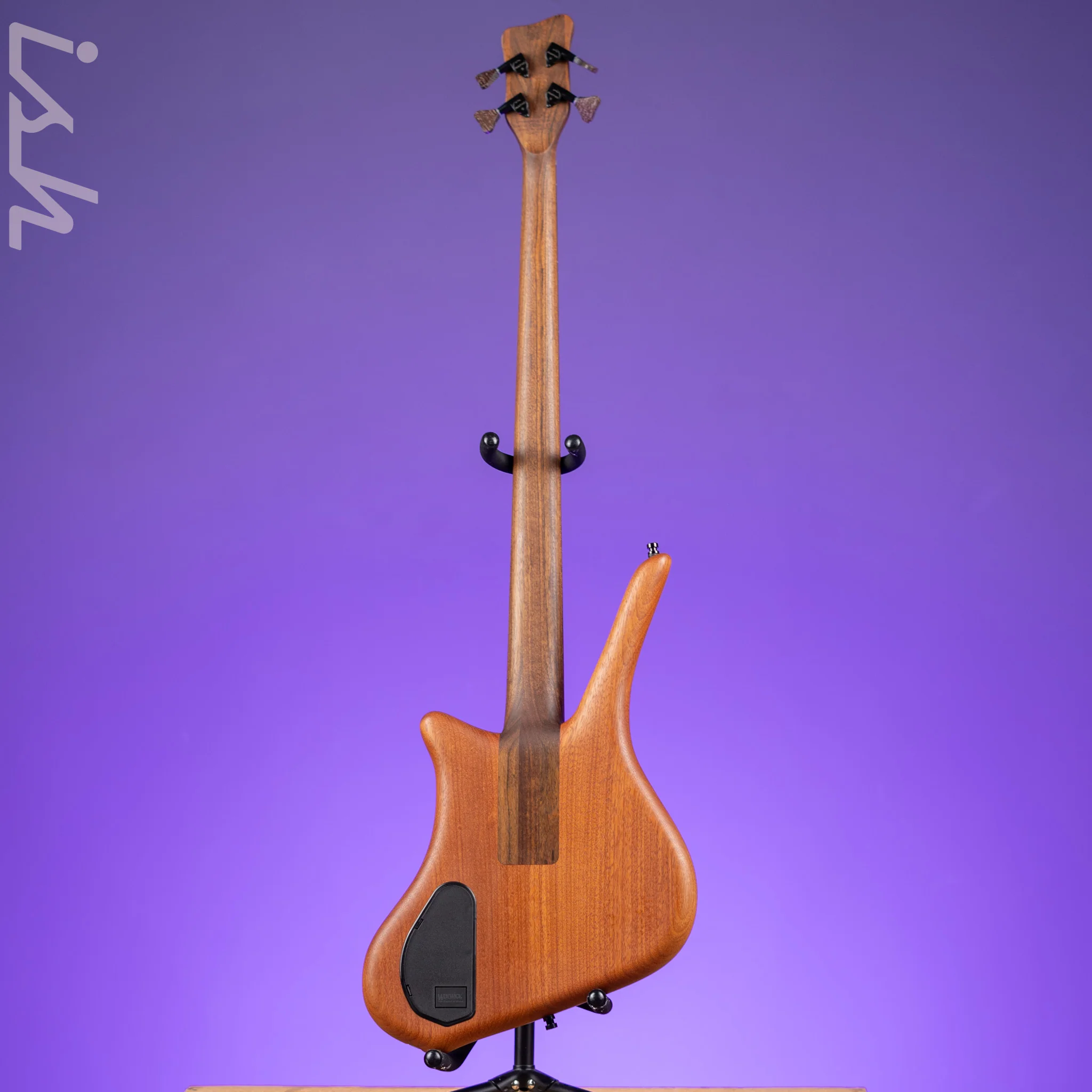 Ish x Warwick Dolphin SN TCS Custom Shop Endangered Species 4-String Bass Wenge Fretboard - Image 6