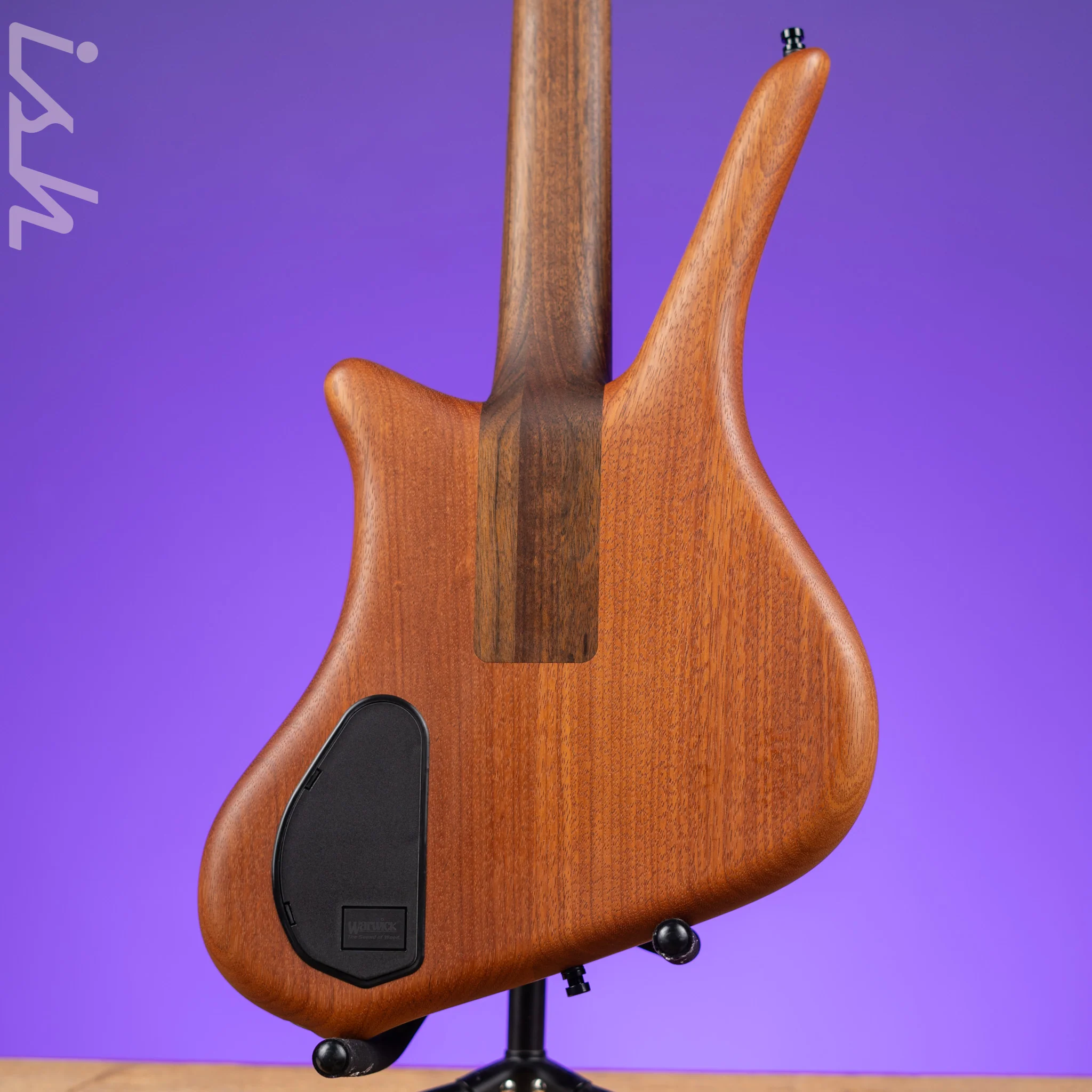 Ish x Warwick Dolphin SN TCS Custom Shop Endangered Species 4-String Bass Wenge Fretboard - Image 7
