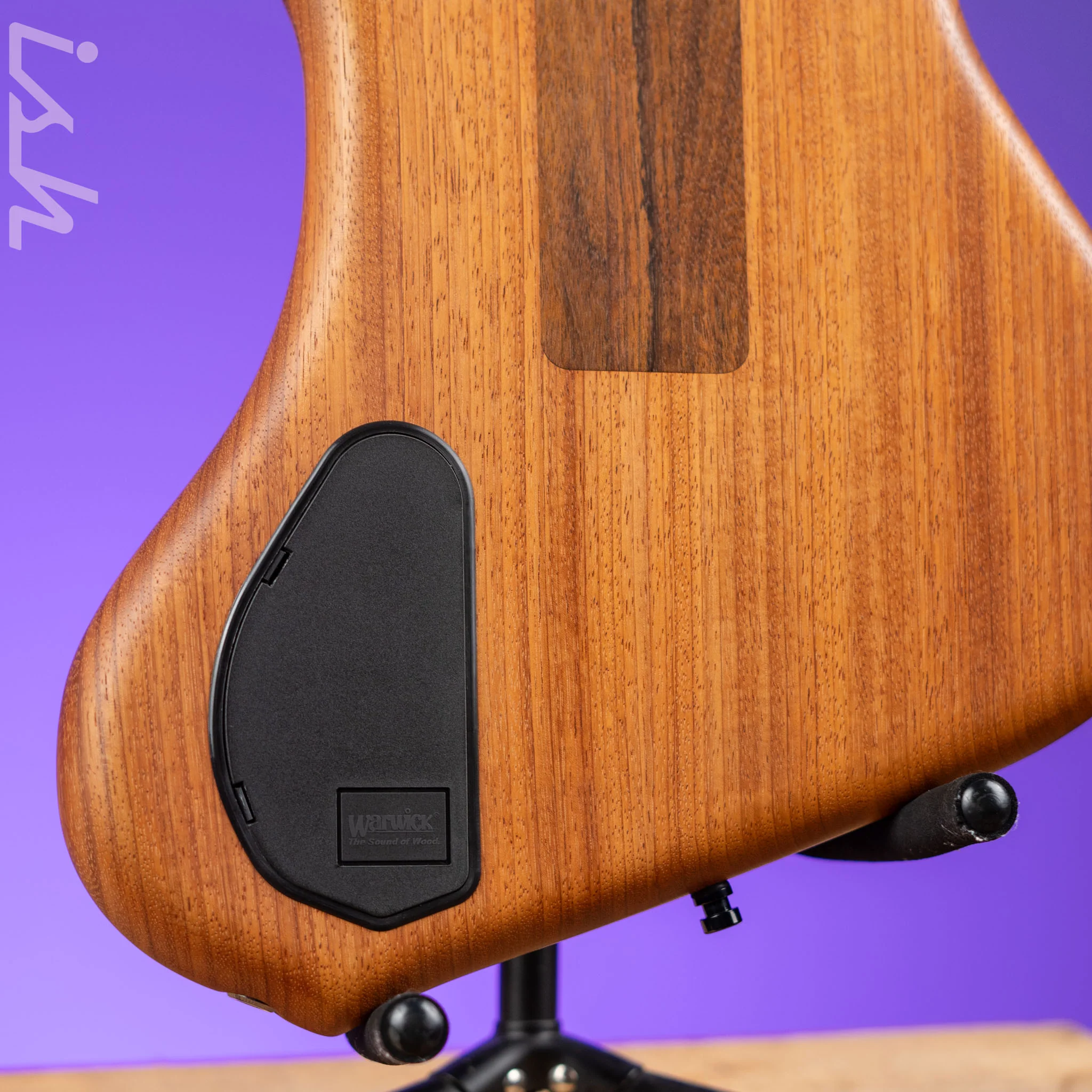 Ish x Warwick Dolphin SN TCS Custom Shop Endangered Species 4-String Bass Wenge Fretboard - Image 9