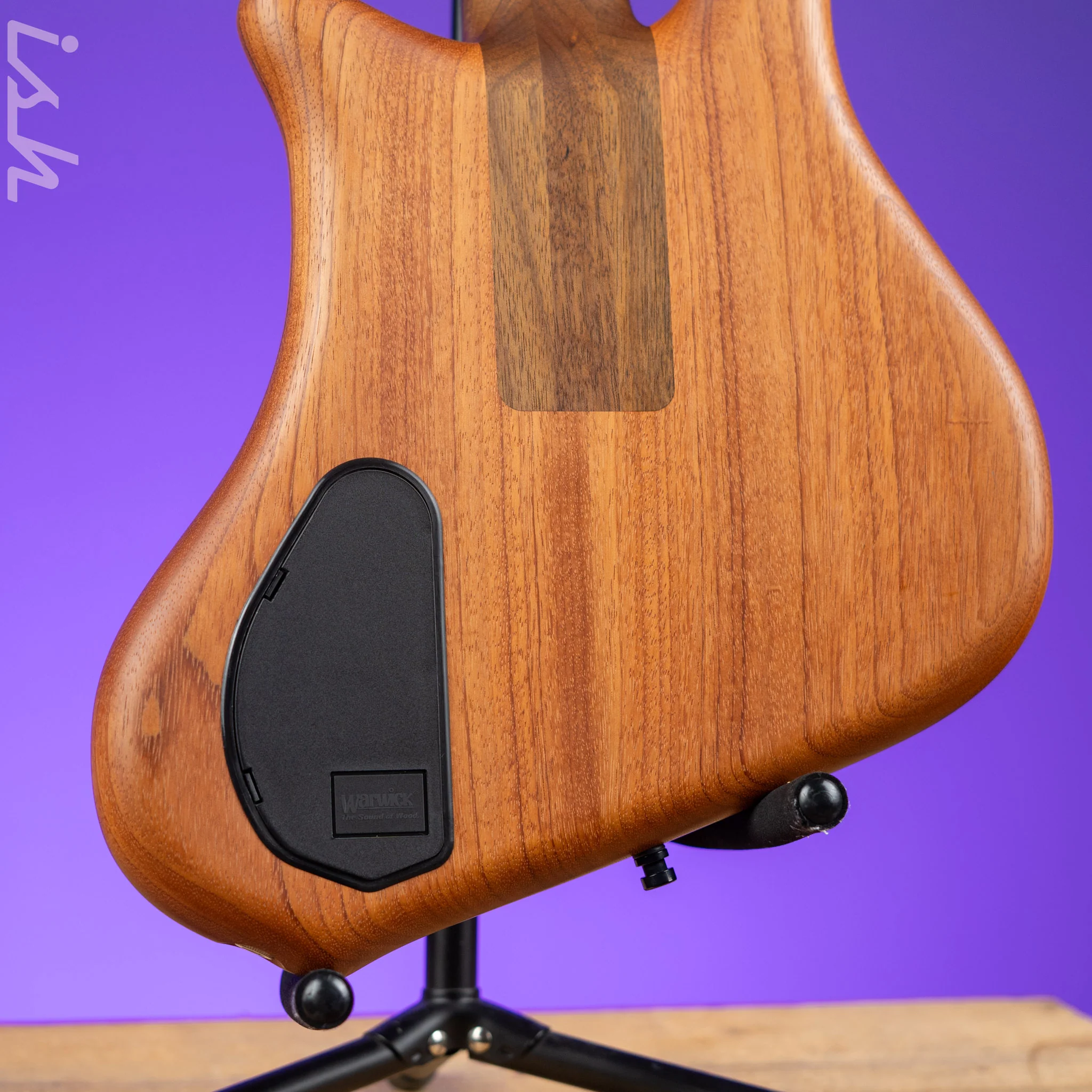 Ish x Warwick Dolphin SN TCS Custom Shop Endangered Species 4-String Bass Wenge Fretboard - Image 9