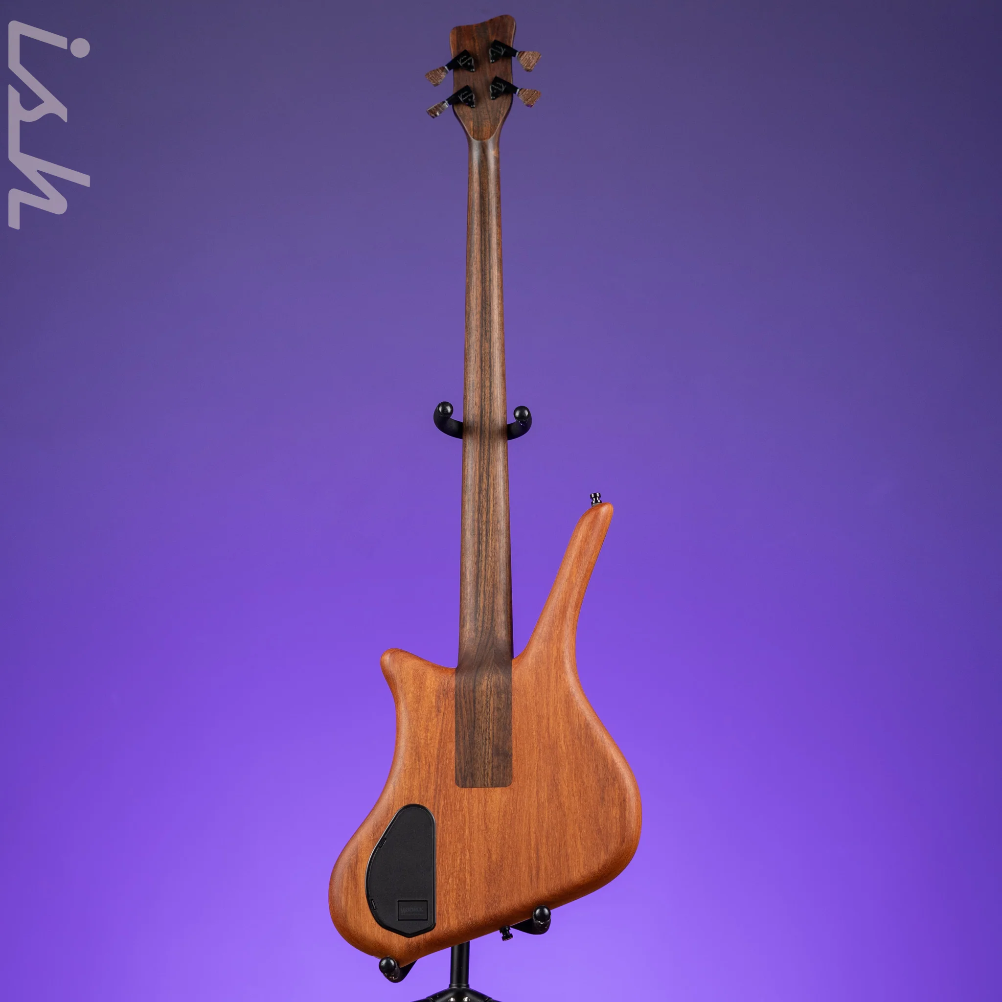 Ish x Warwick Dolphin SN TCS Custom Shop Endangered Species 4-String Bass Wenge Fretboard - Image 6