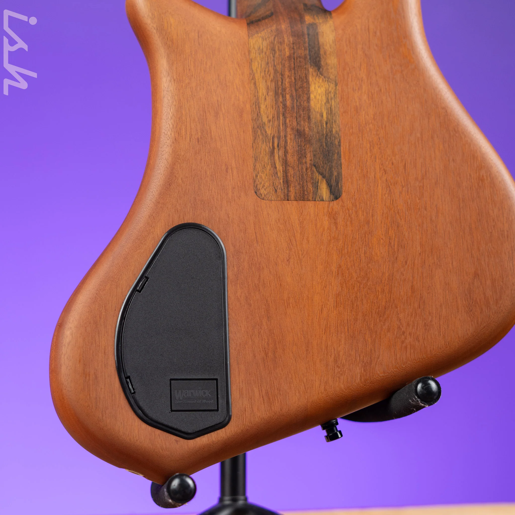 Ish x Warwick Dolphin SN TCS Custom Shop Endangered Species 4-String Bass Wenge Fretboard Demo - Image 11