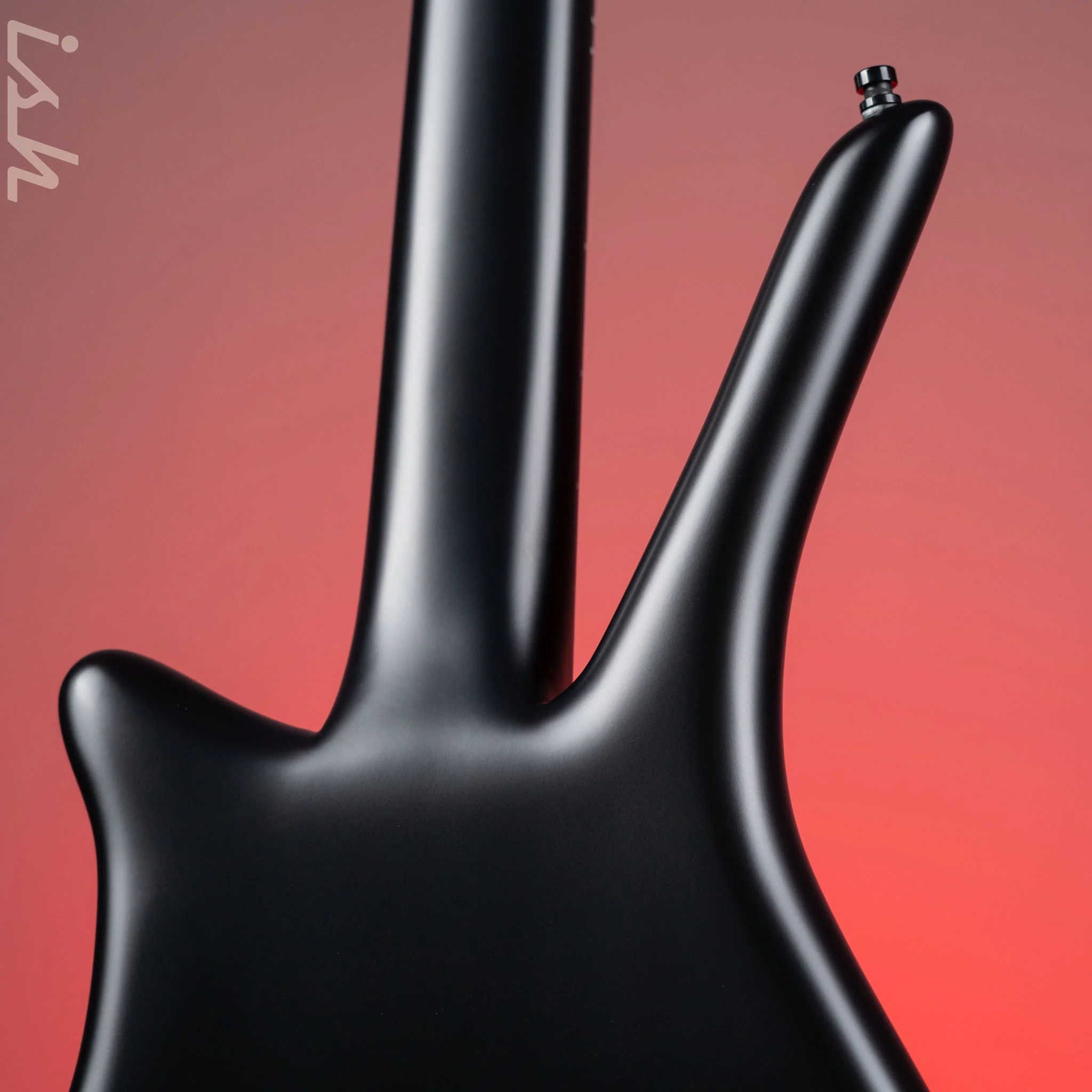 Ish x Warwick Dolphin SN TCS Custom Shop Endangered Species 5-String Bass Black Satin Ebony Fretboard Pre-Order - Image 8