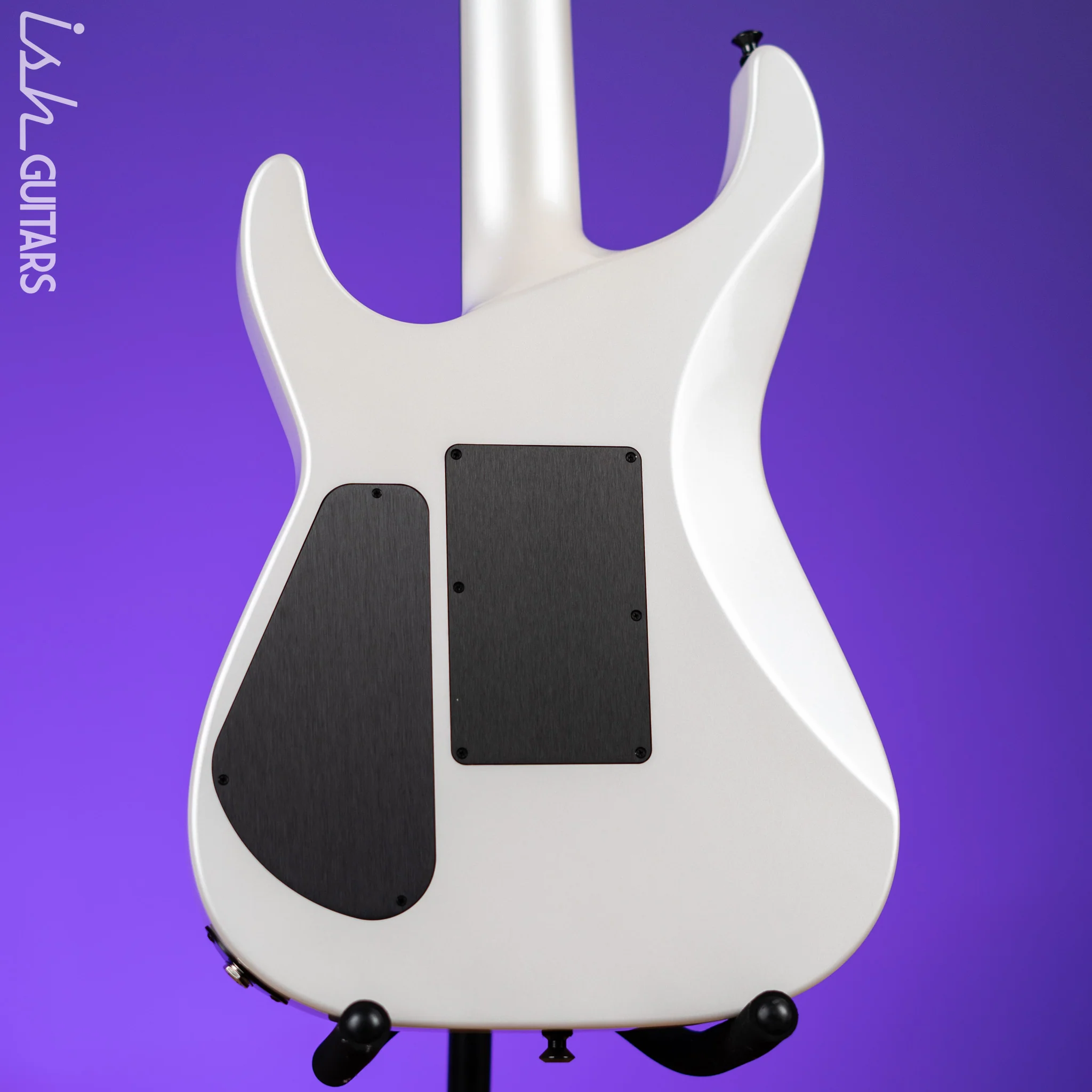 Jackson American Series Soloist SL3 Satin Platinum Pearl Demo - Image 7