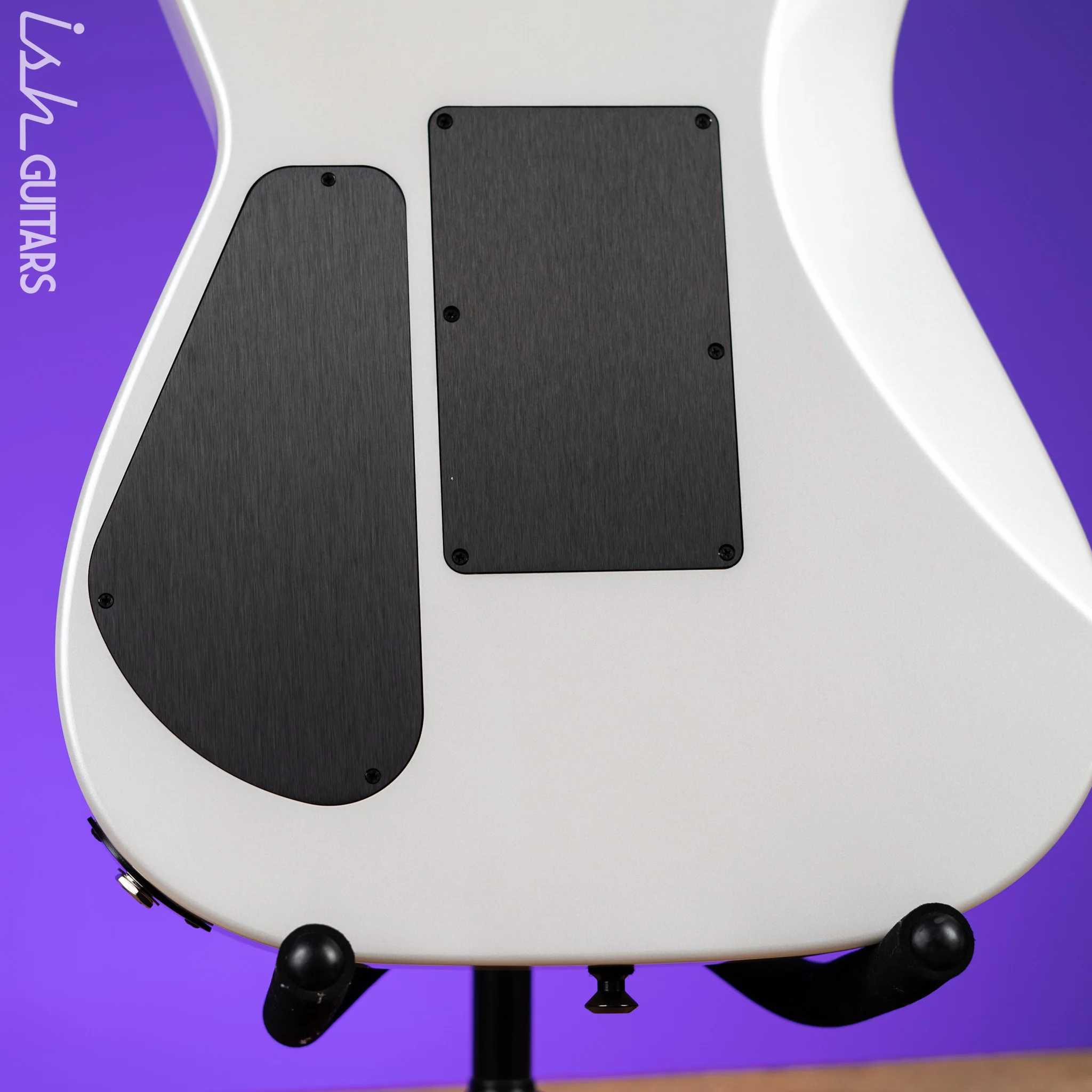 Jackson American Series Soloist SL3 Satin Platinum Pearl Demo - Image 9