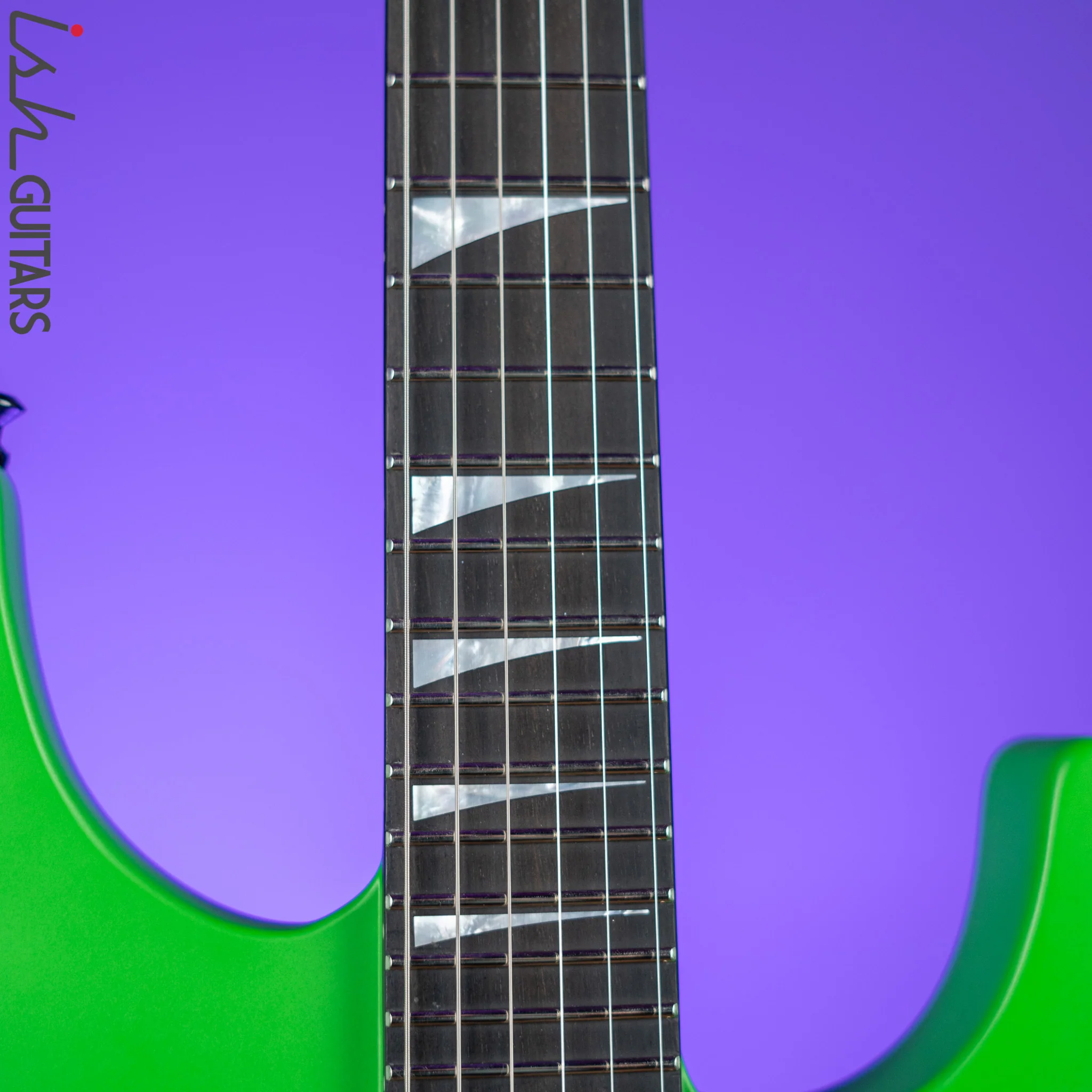 Jackson American Series Soloist SL3 Satin Slime Green Demo - Image 5