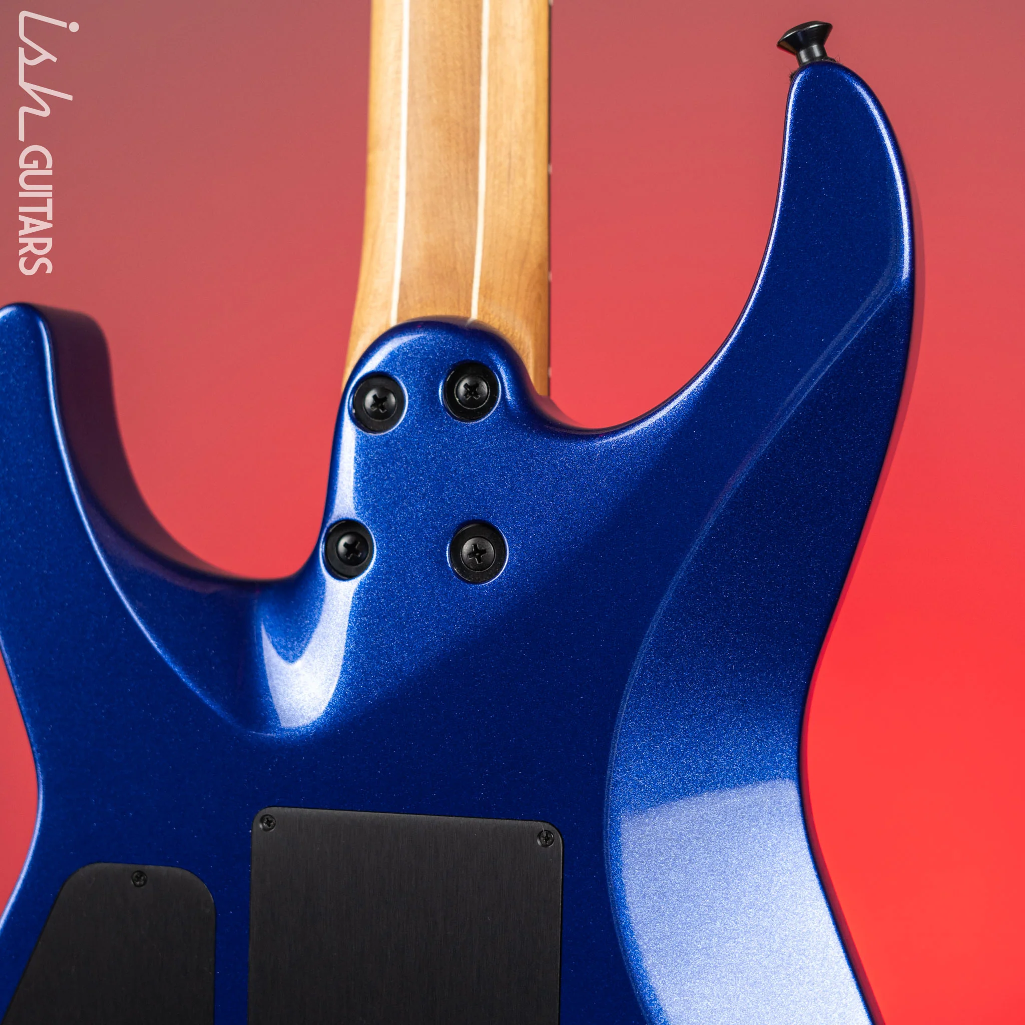 Jackson American Series Virtuoso Electric Guitar Mystic Blue Demo - Image 8