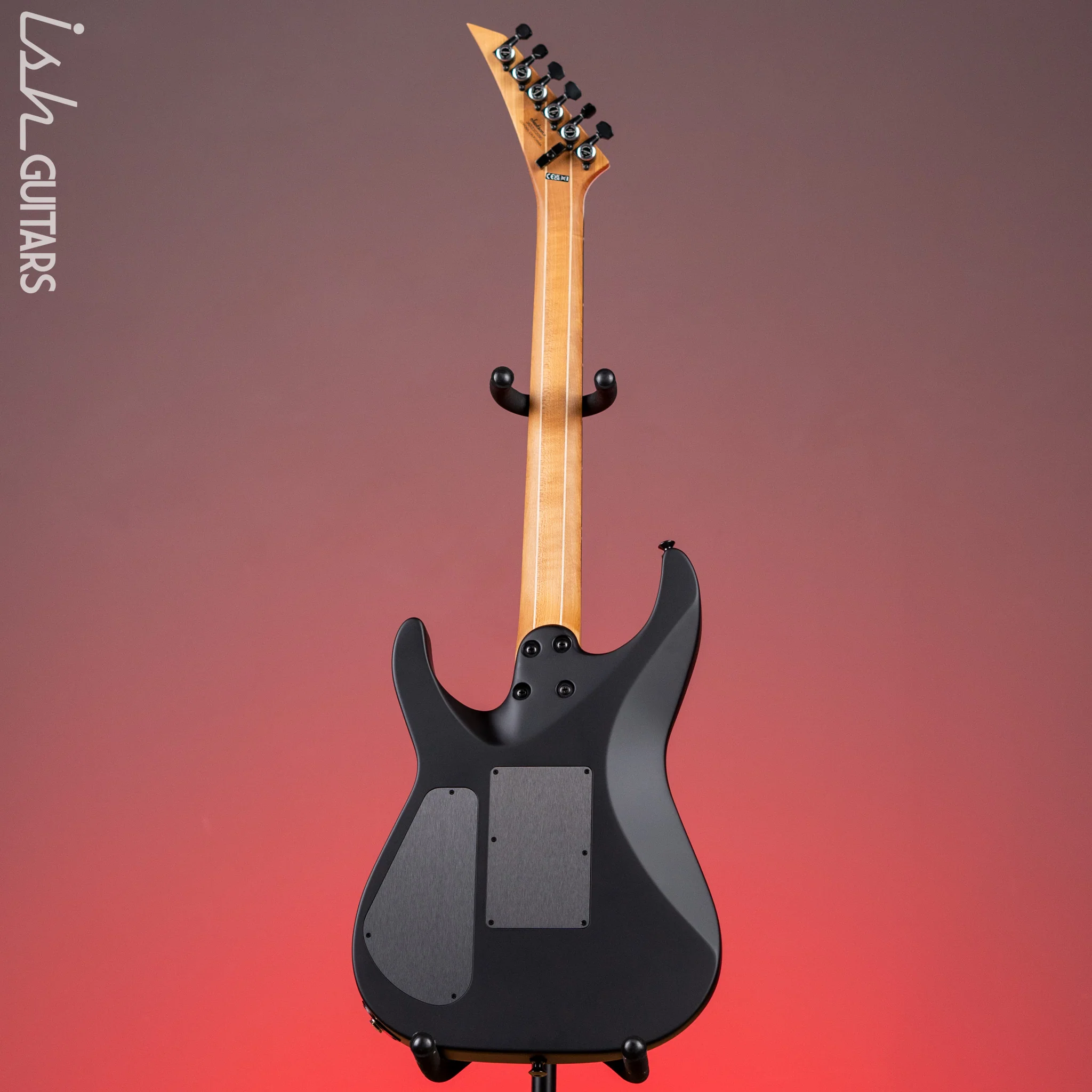Jackson American Series Virtuoso Electric Guitar Satin Black Demo - Image 6
