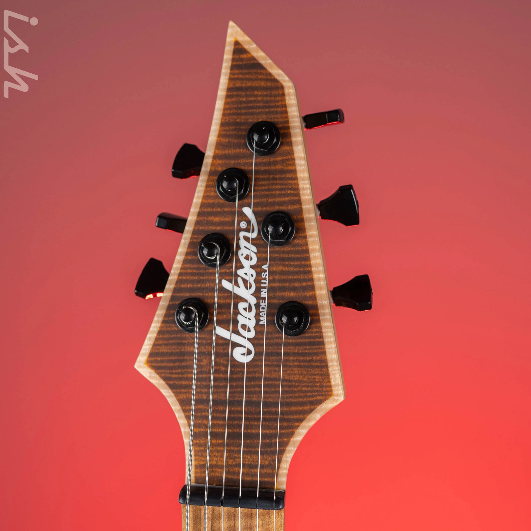 Jackson Custom Shop Misha Mansoor Signature Juggernaut HT FM 6 Amber Tiger Eye - Image 5