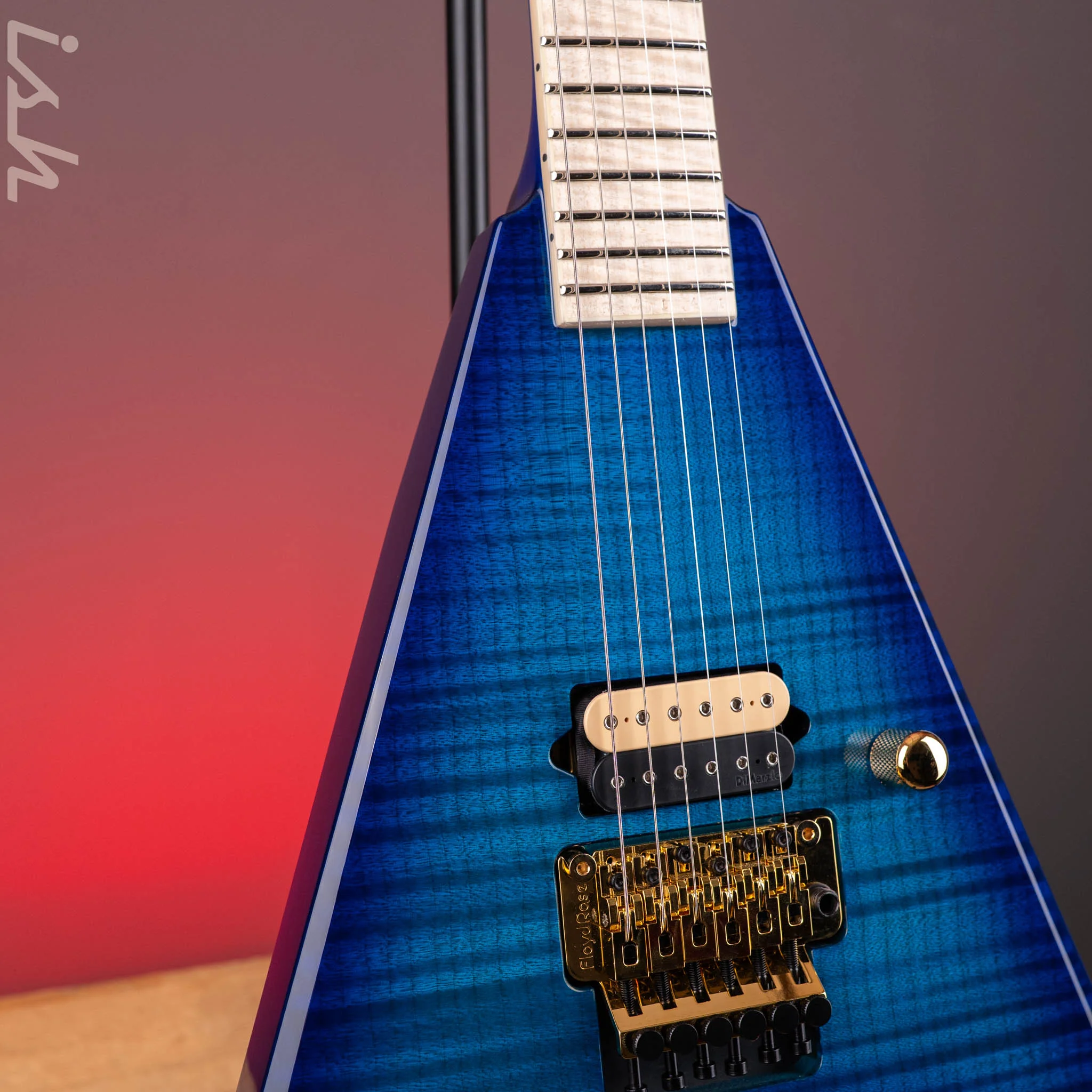 Jackson Custom Shop Randy Rhoads Chlorine Transparent - Image 4