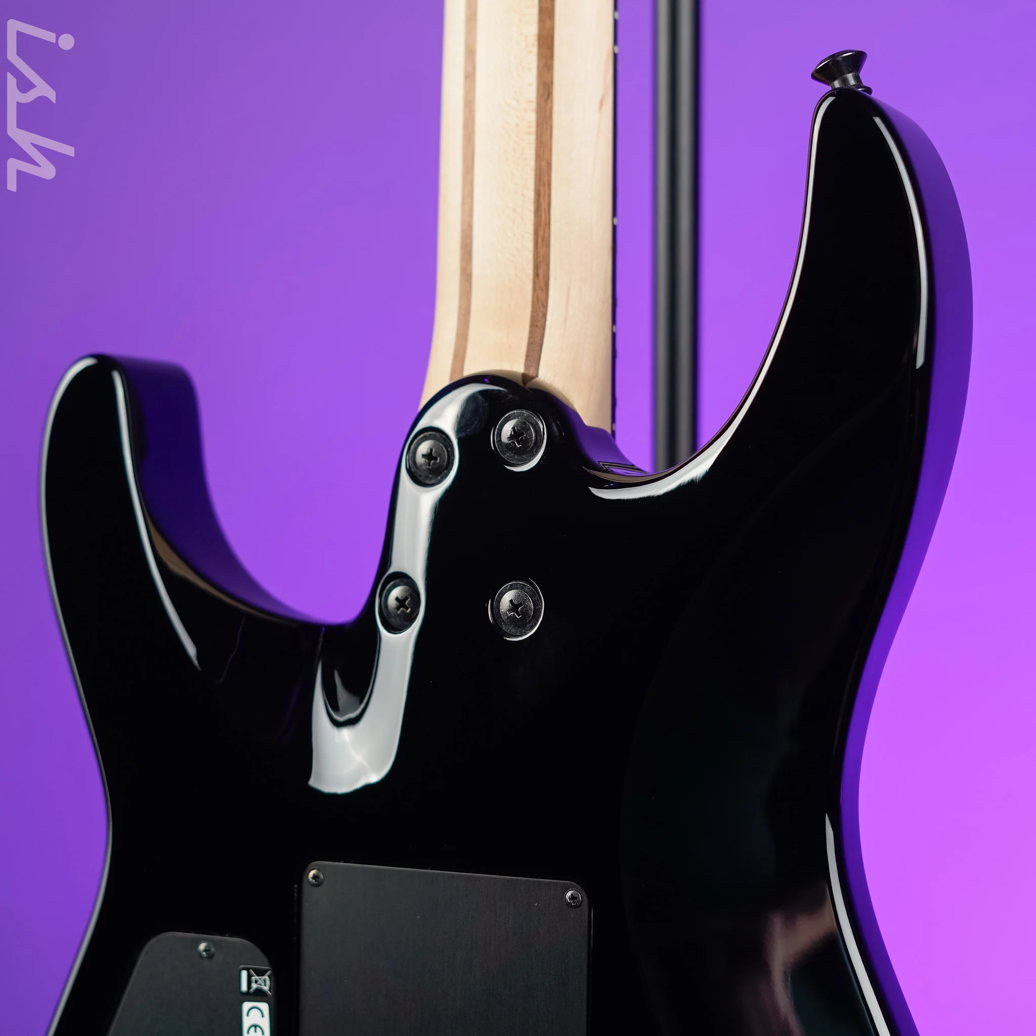 Jackson MJ Series Dinky DKR Gloss Black Demo - Image 8