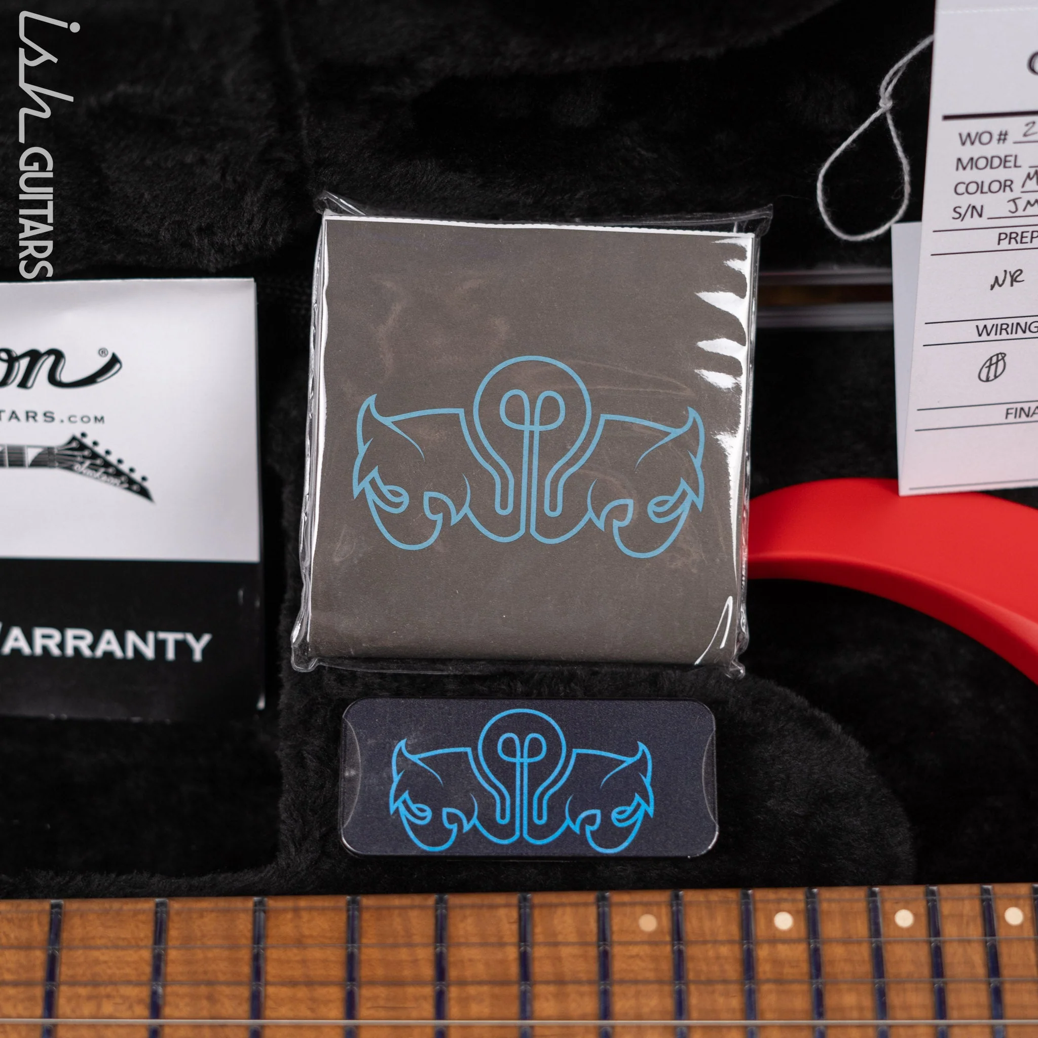 Jackson USA Series Misha Mansoor Signature Juggernaut HT6 Satin Red Demo - Image 15