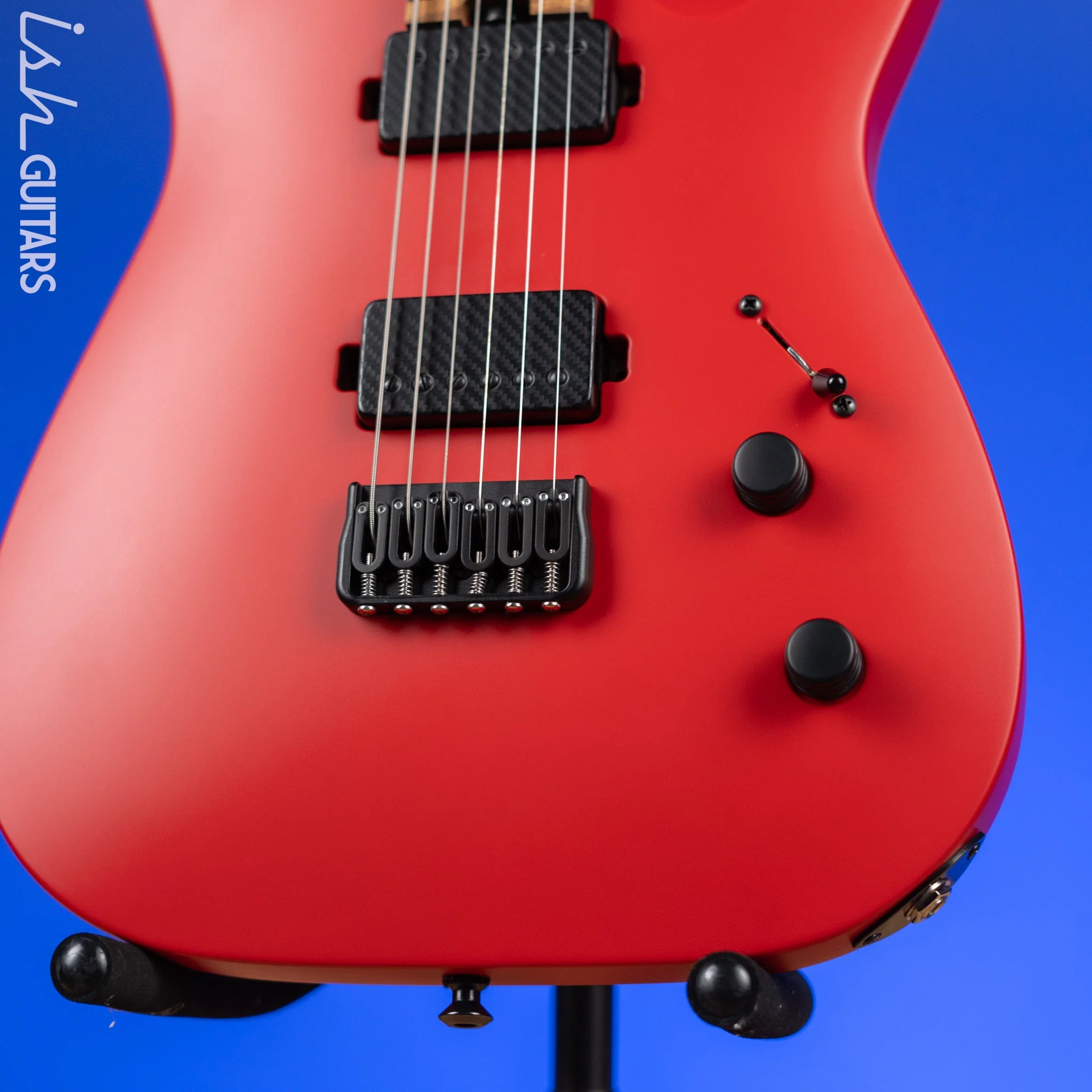 Jackson USA Series Misha Mansoor Signature Juggernaut HT6 Satin Red Demo - Image 4