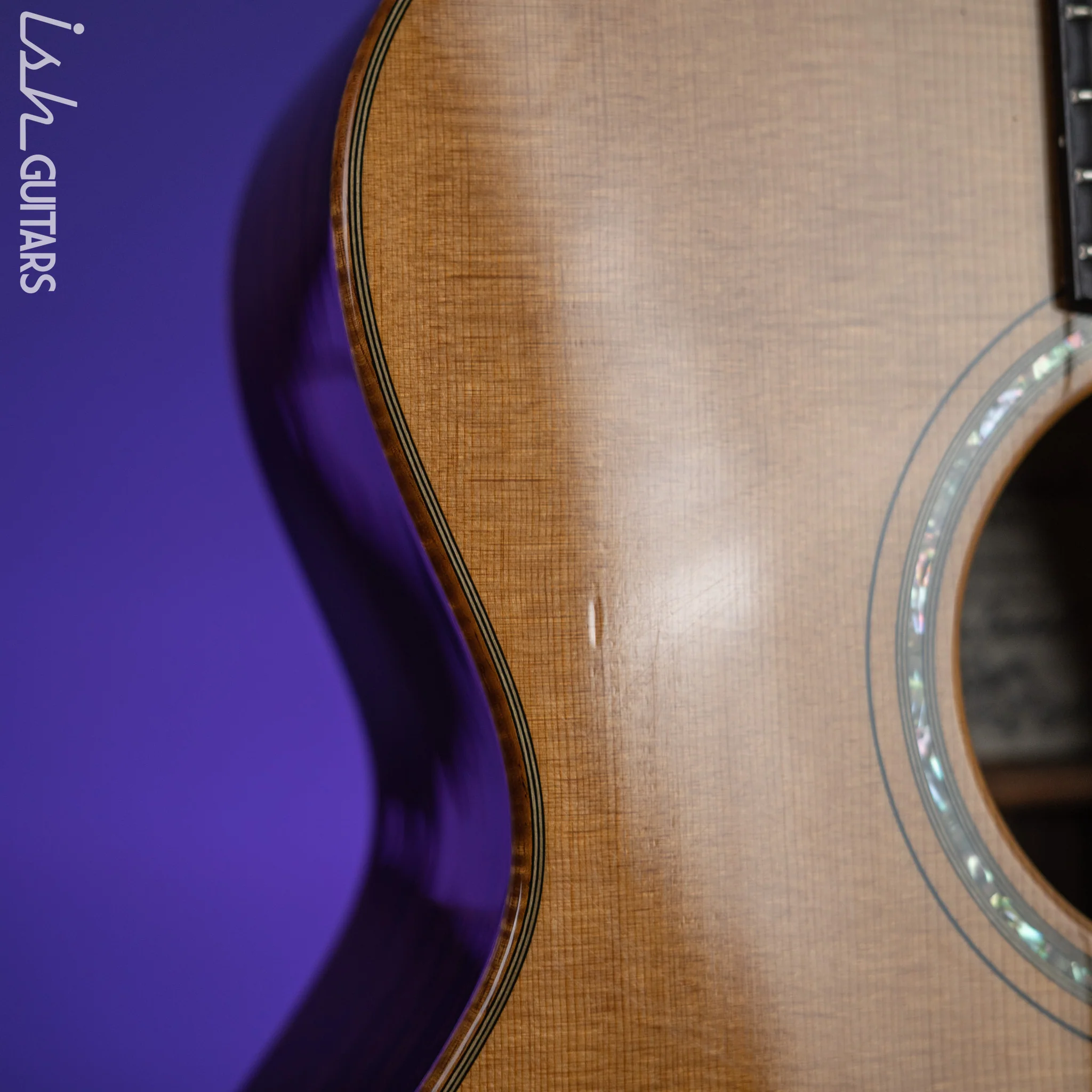 2001 James Goodall RCJC2323 Concert Jumbo Acoustic Guitar Natural - Image 10