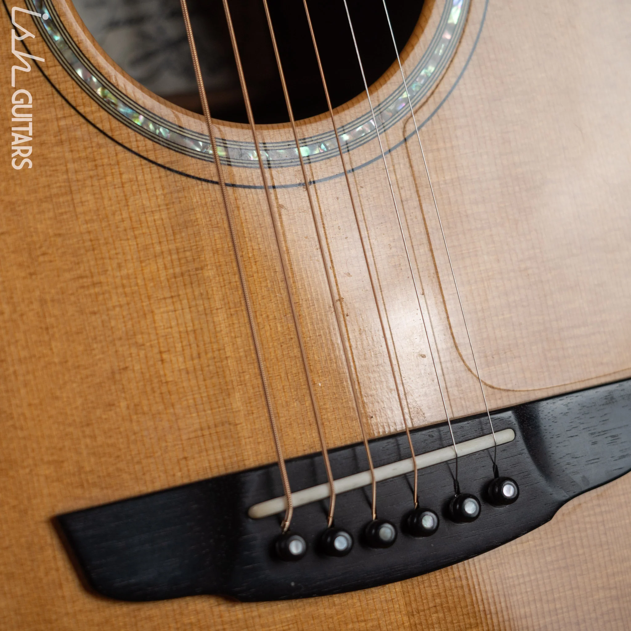2001 James Goodall RCJC2323 Concert Jumbo Acoustic Guitar Natural - Image 9