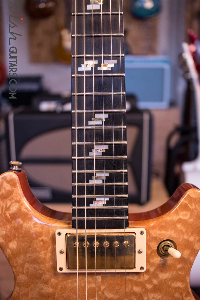Jaros Memphis Custom Electric Guitar Quilted Maple Top Early Serial #151 - Image 4