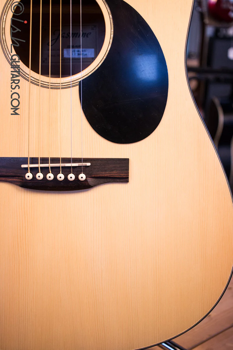Jasmine JD-36 Dreadnought Acoustic Guitar - Natural - Image 4