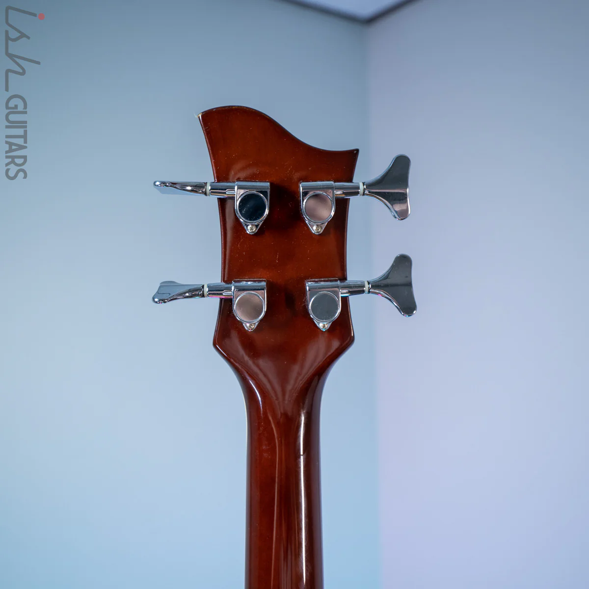 Jay Turser Semi-Hollow Bass Sunburst - Image 16