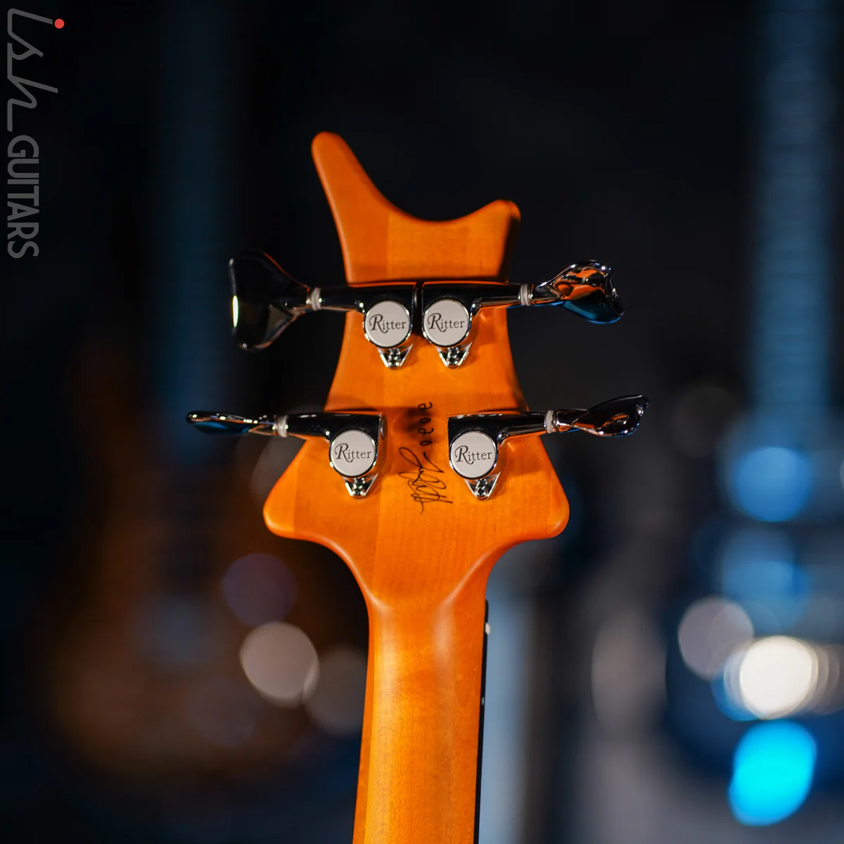 Jens Ritter Princess Isabella Bass Guitar Orange Frosted - Image 12