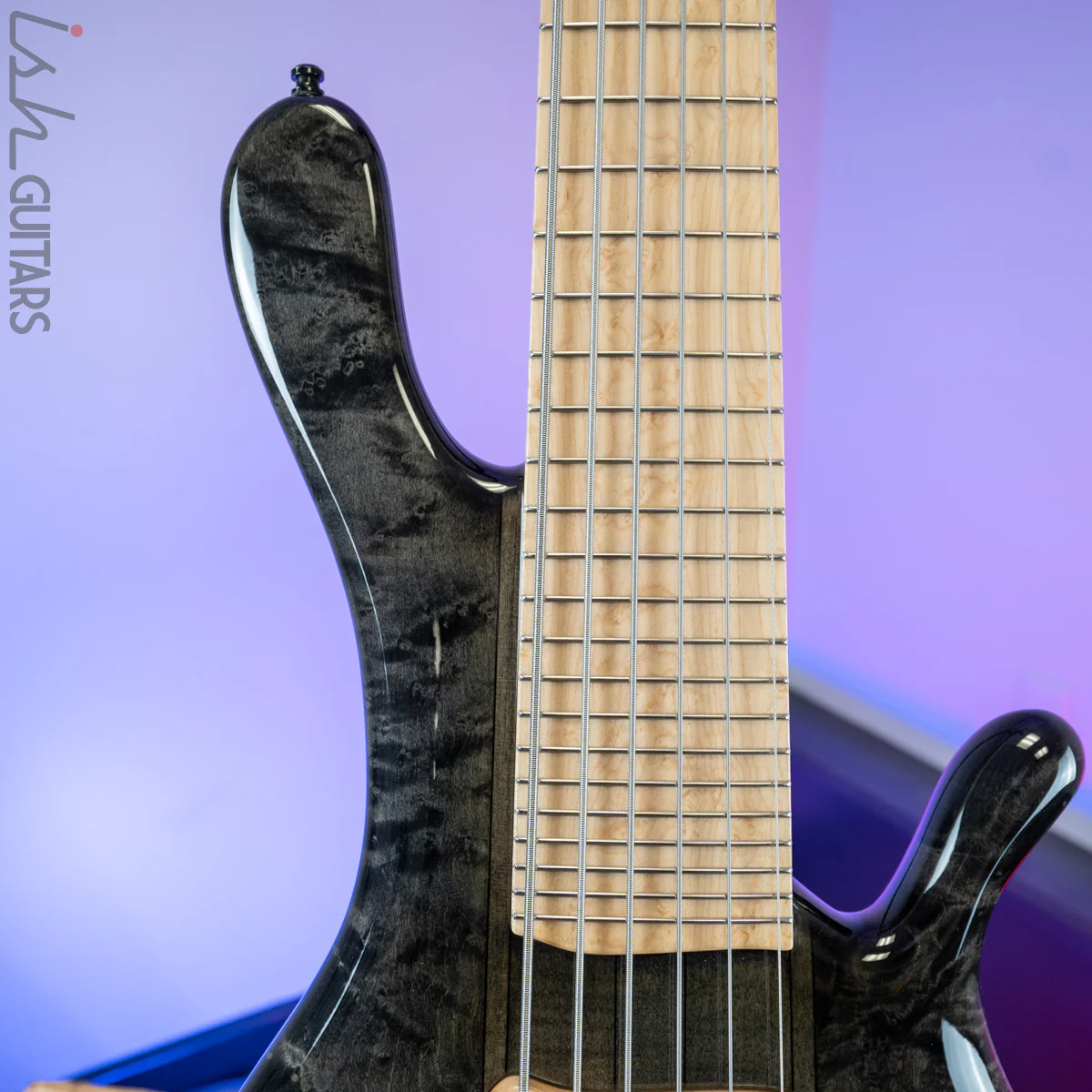 2004 Jerzy Drozd Prodigy 6 String Trans Black - Image 3