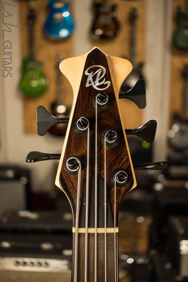 Ken Lawrence Brase 5 Fretless Cocobolo Piezo - Image 6