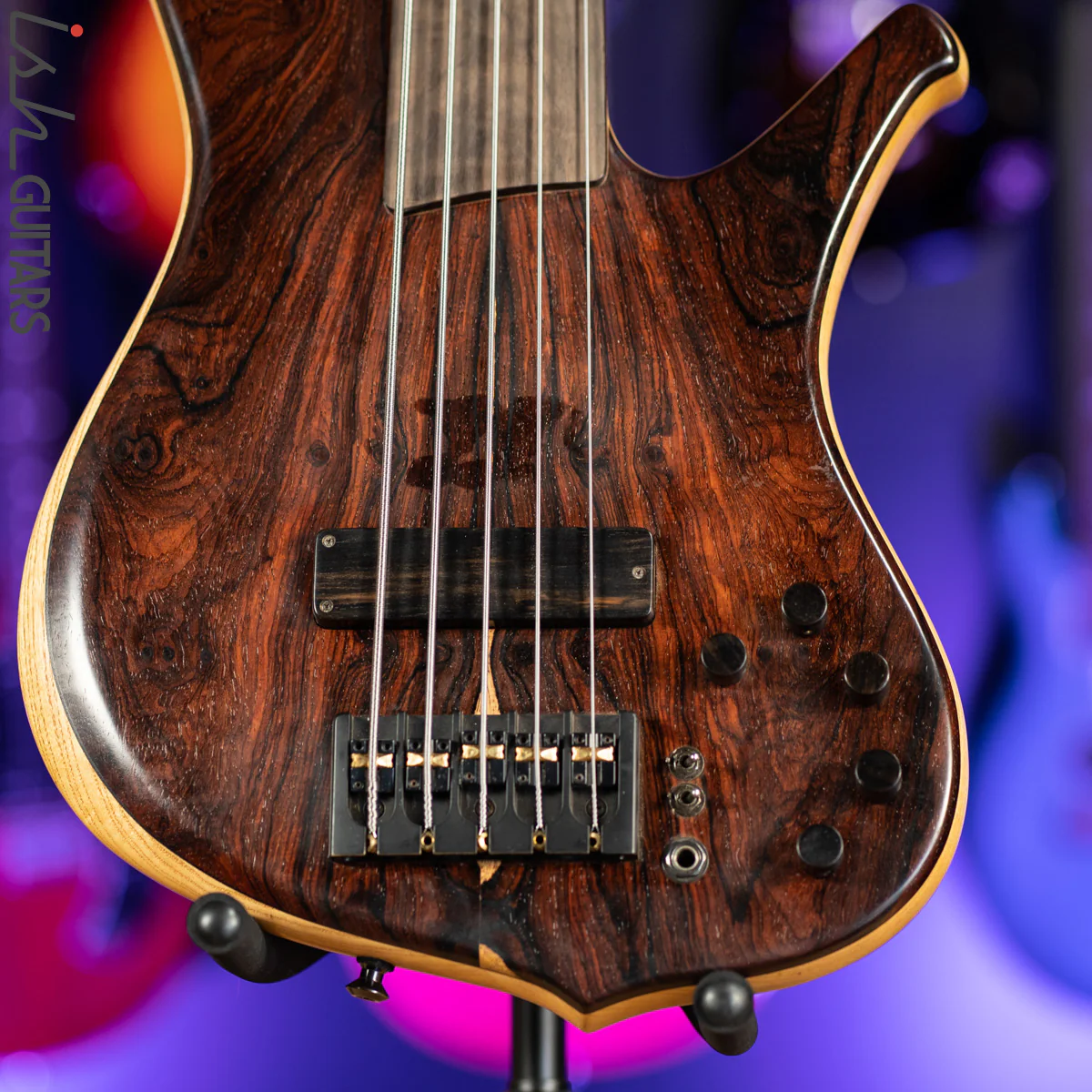 Ken Lawrence Brase 5 U-FL Fretless Bass Piezo - Image 4