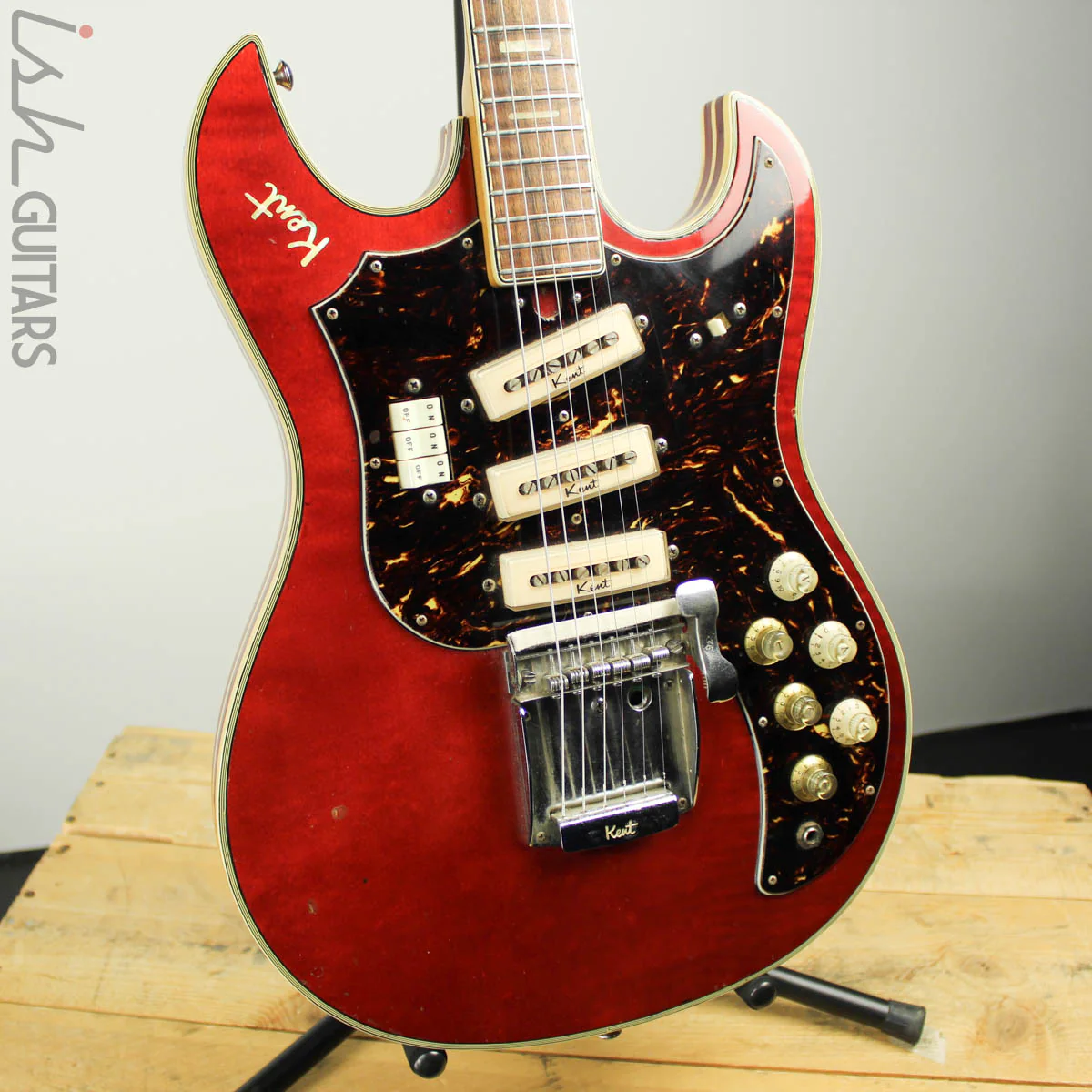 Kent 741 Standard 1966-1967 Japanese Made Cherry Red
