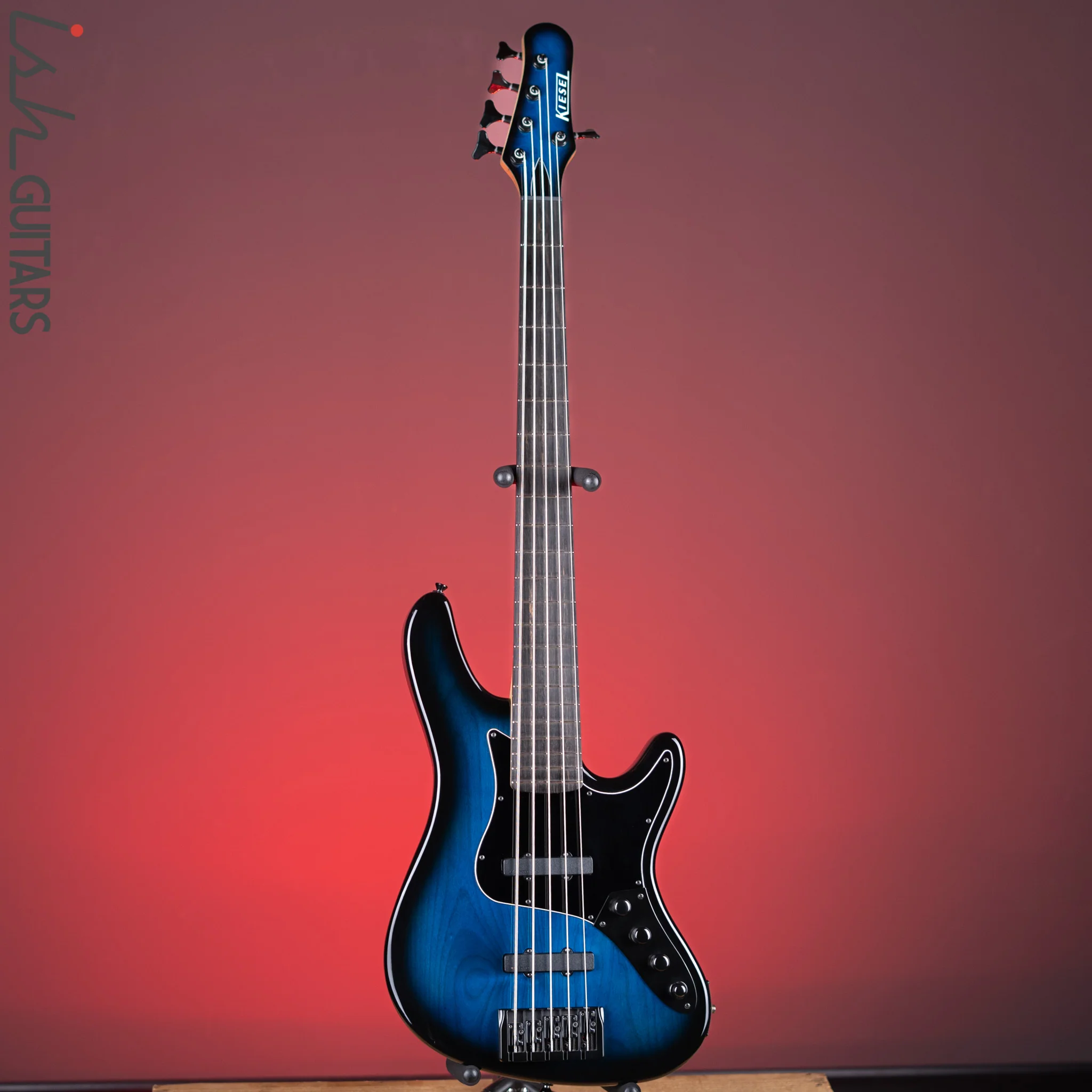 Kiesel JB-5 5-String Bass Trans Blue - Image 2