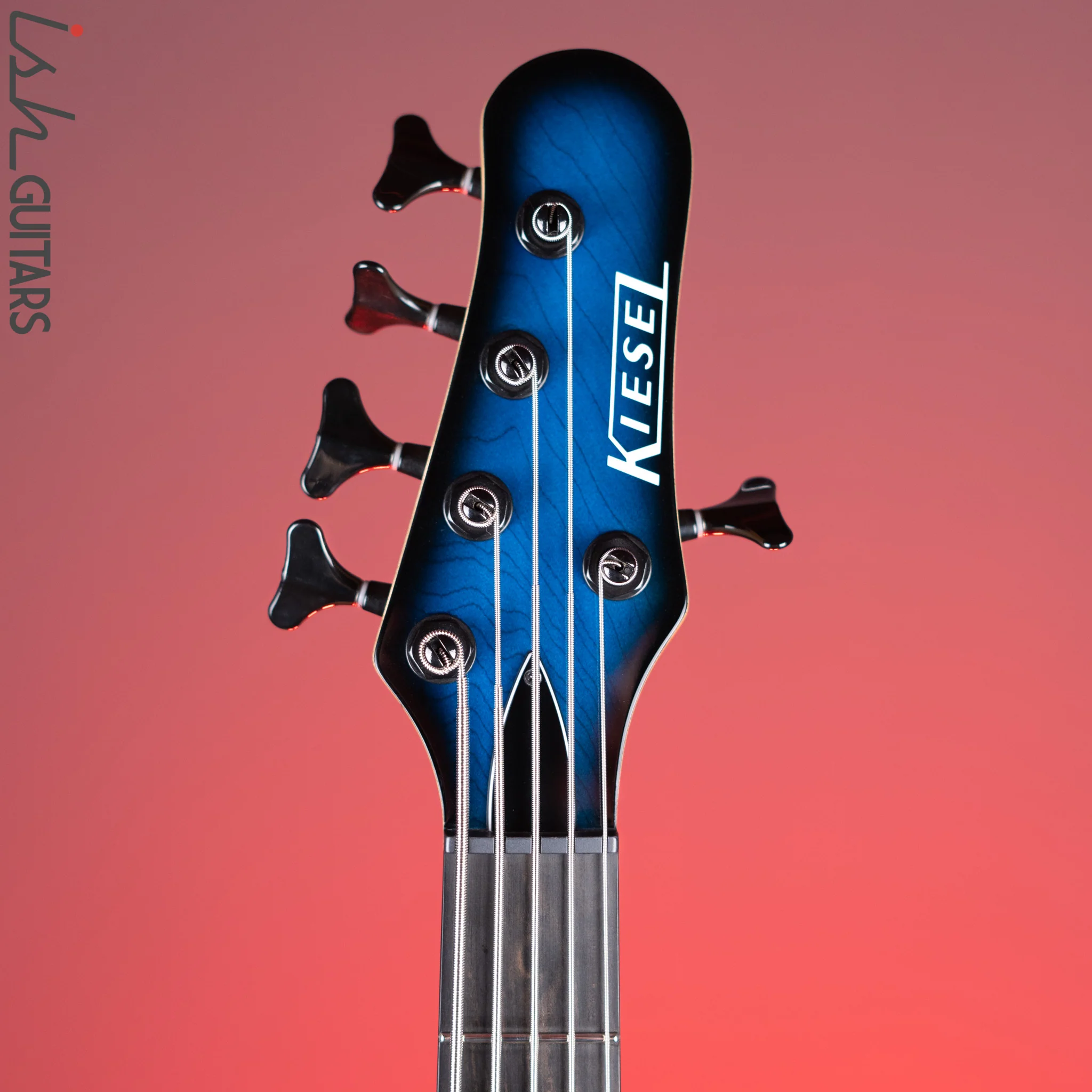Kiesel JB-5 5-String Bass Trans Blue - Image 5