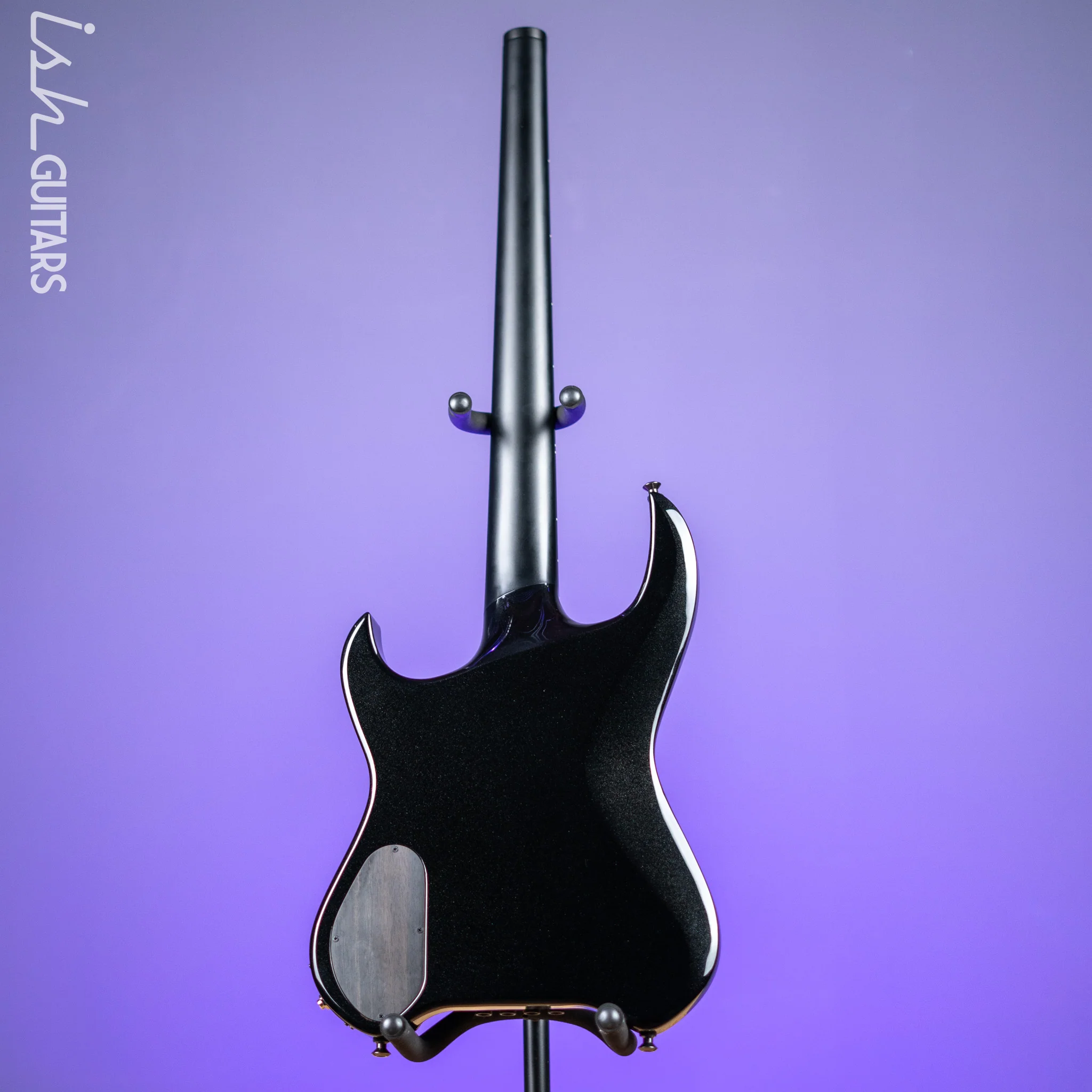 Kiesel VB4 Short Scale Vader 4-String Bass Metallic Black Gloss - Image 8