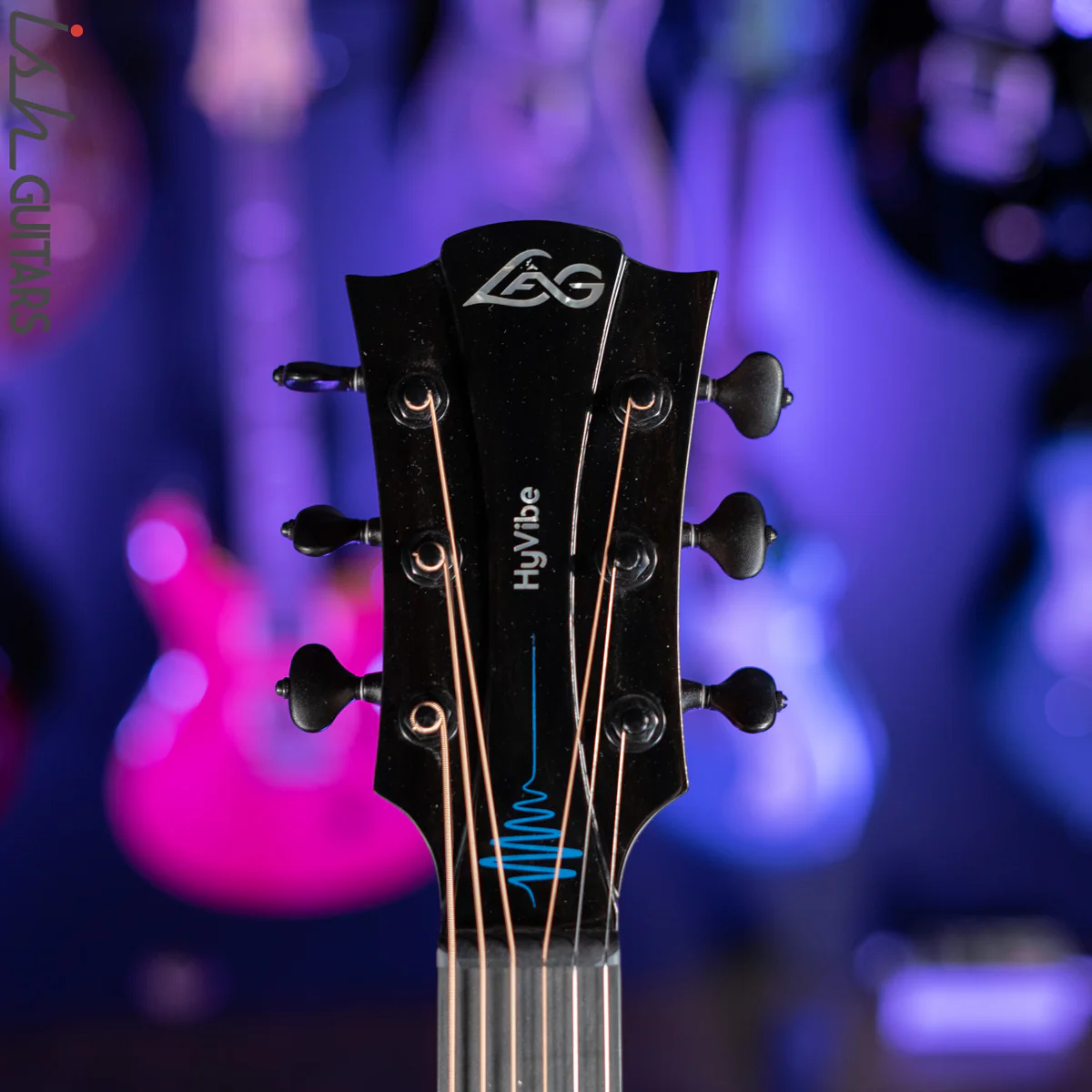 Lâg THV30DCE Dreadnought Hyvibe Tramontane Smart Guitar - Image 6