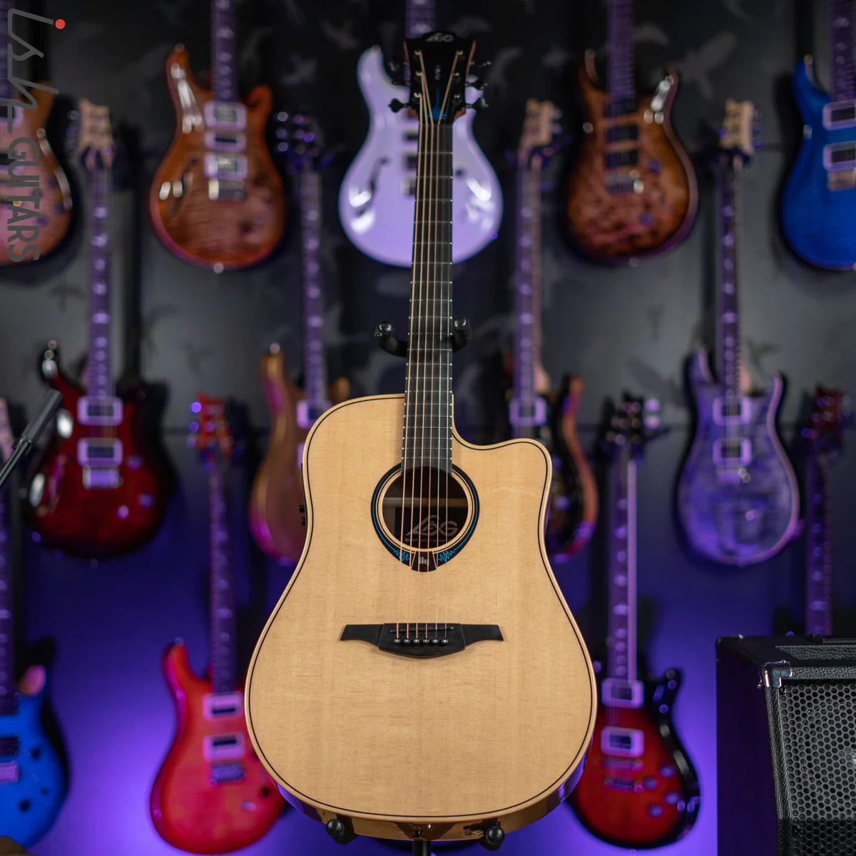 Lâg THV30DCE Dreadnought Hyvibe Tramontane Smart Guitar - Demo - Image 2
