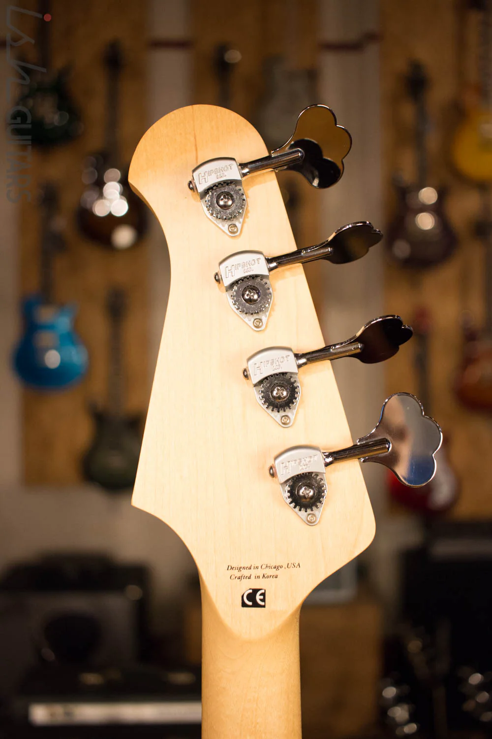 Lakland Skyline Bob Glaub 44-64 Darkstar Bass Four String Burst - Image 9