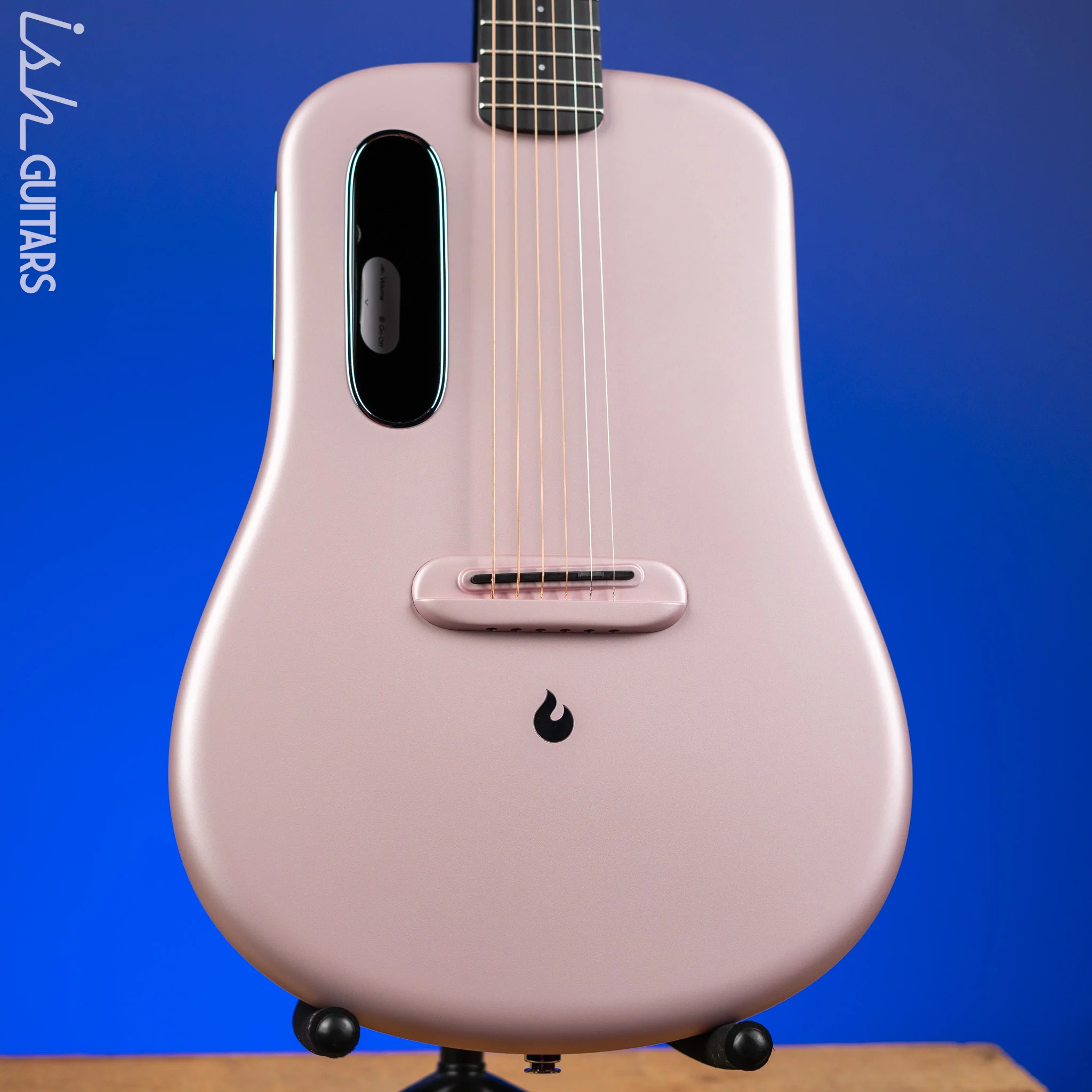 Lava Music LAVA ME 4 Carbon 36" Smart Acoustic-Electric Guitar Pink (w/ Airflow Bag)