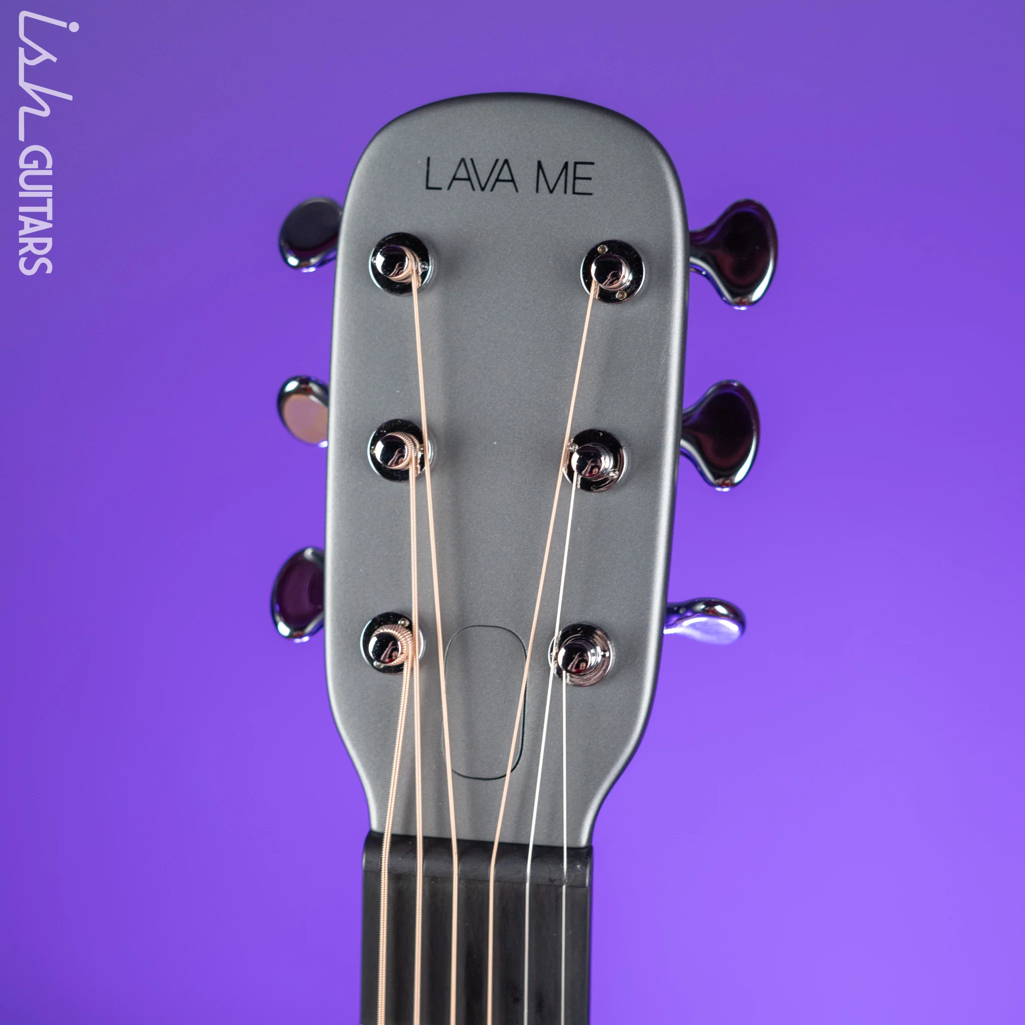 Lava Music LAVA ME 4 Carbon 38" Smart Acoustic-Electric Guitar Space Grey (w/ Airflow Bag) - Image 5