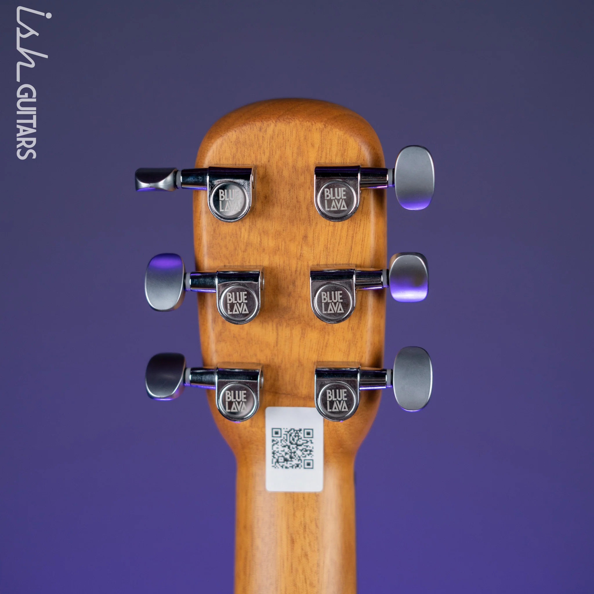 Lava Music Blue Lava Original Acoustic Guitar Walnut/Frost White w/ Lite Bag NO ELECTRONICS - Image 10