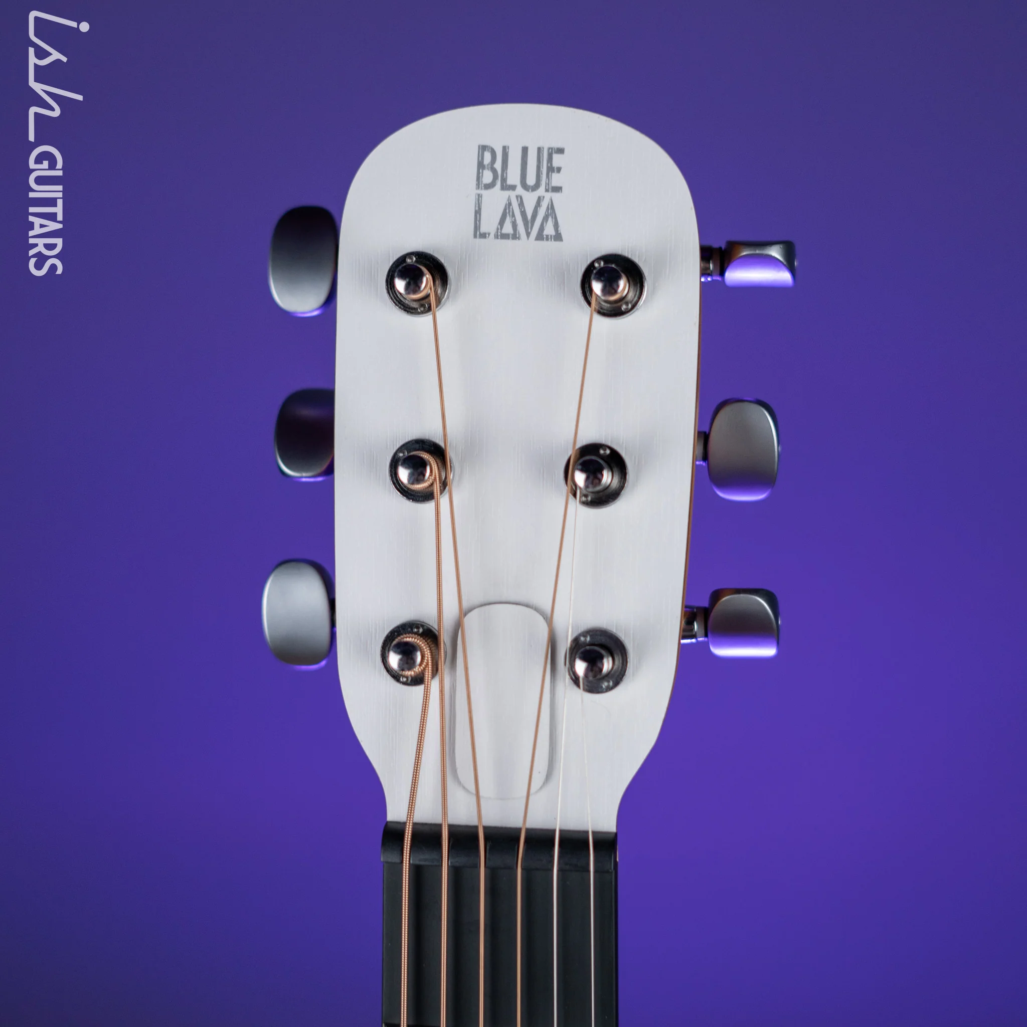 Lava Music Blue Lava Original Acoustic Guitar Walnut/Frost White w/ Lite Bag NO ELECTRONICS - Image 5