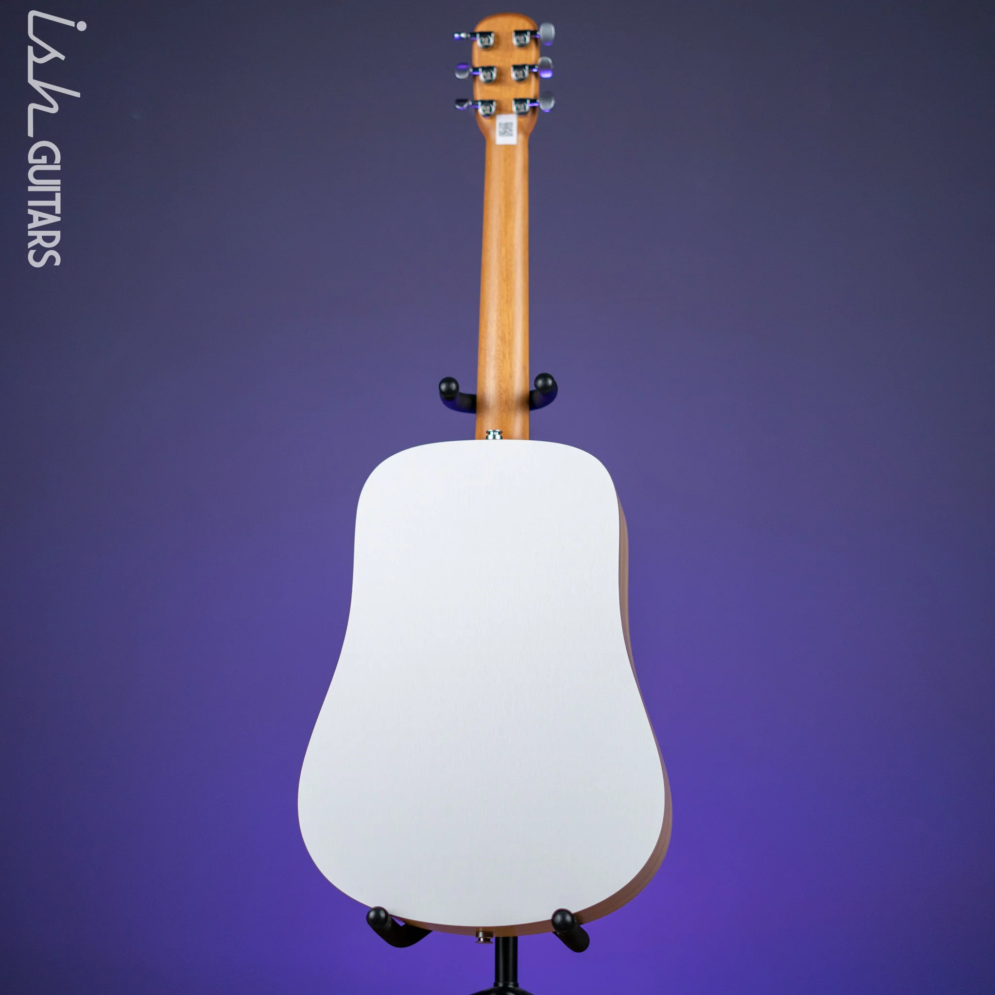 Lava Music Blue Lava Original Acoustic Guitar Walnut/Frost White w/ Lite Bag NO ELECTRONICS - Image 6