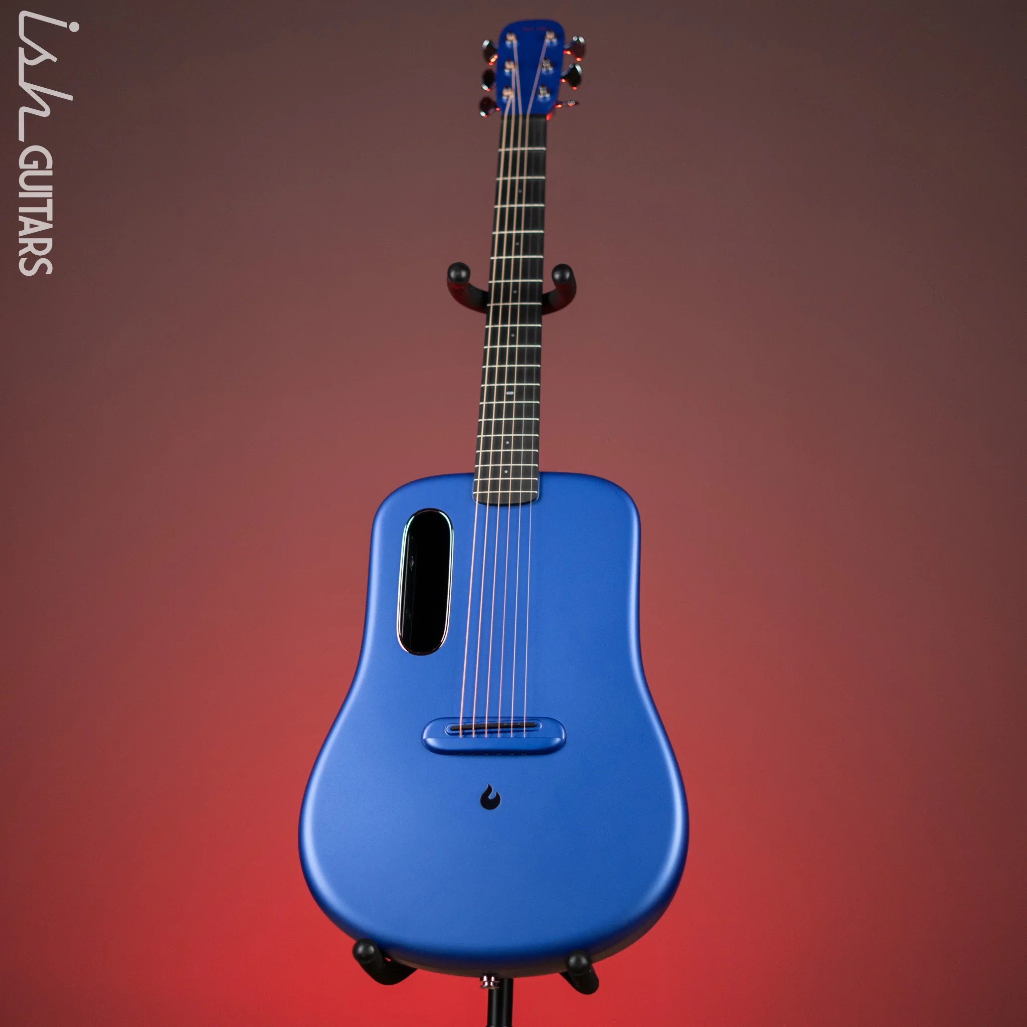 Lava Music Lava ME 3 Smart Acoustic Guitar 36” Blue w/ Space Bag - Image 2