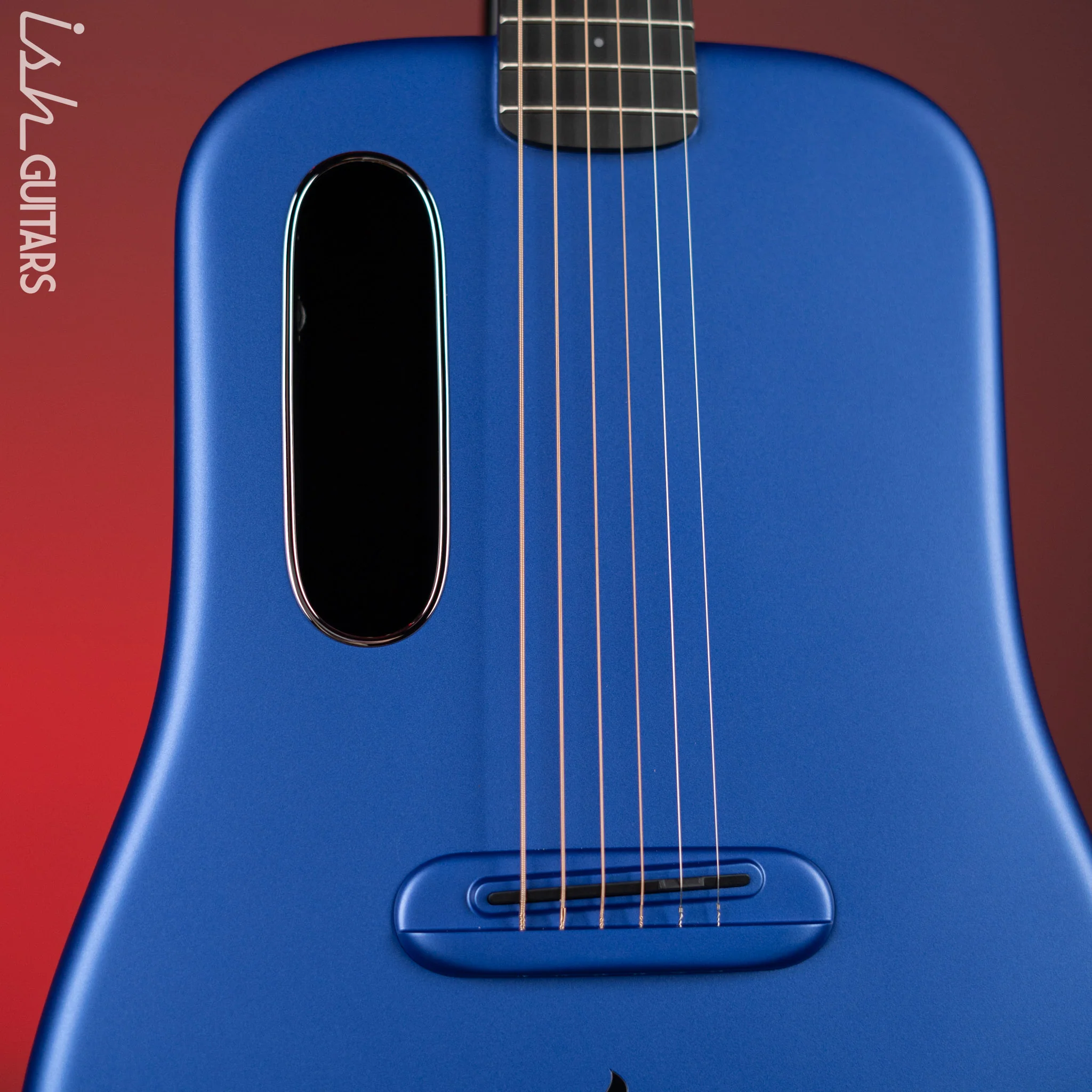Lava Music Lava ME 3 Smart Acoustic Guitar 36” Blue w/ Space Bag - Image 3