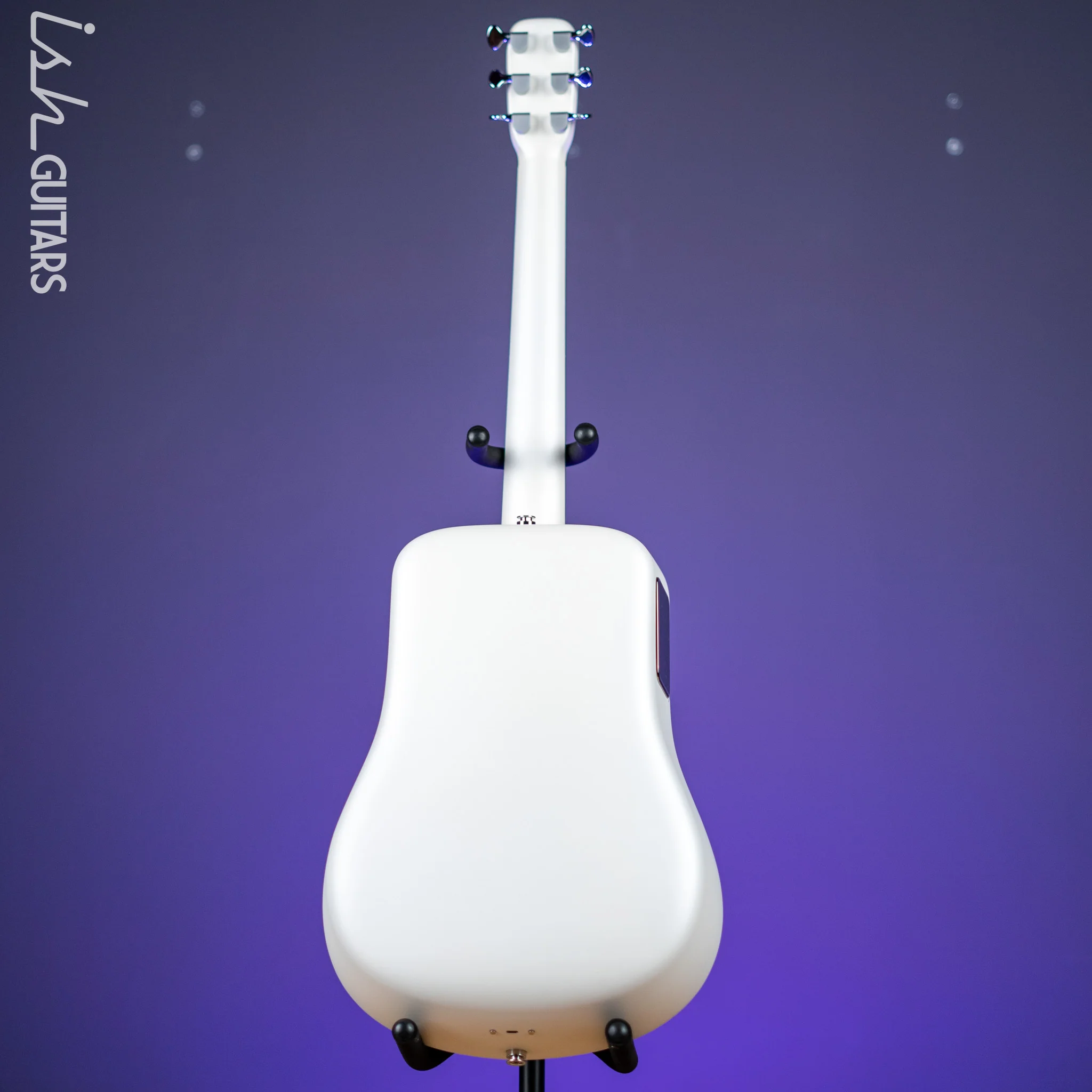 Lava Music Lava Me 3 Smart Acoustic Guitar 36" White w/ Ideal Bag - Image 6