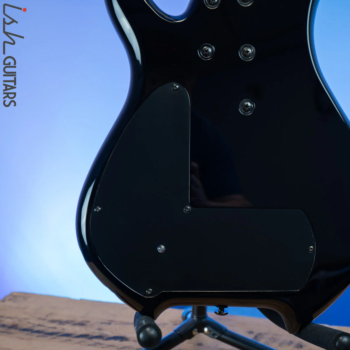 2009 Willcox Lightwave Sabre 4 String Bass Black - Image 11