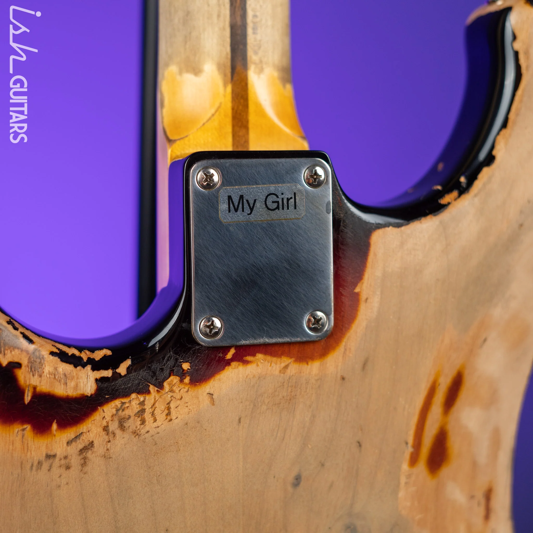 LSL Saticoy SRV Tribute SSS Three-Tone Sunburst Extreme Aging - Image 10
