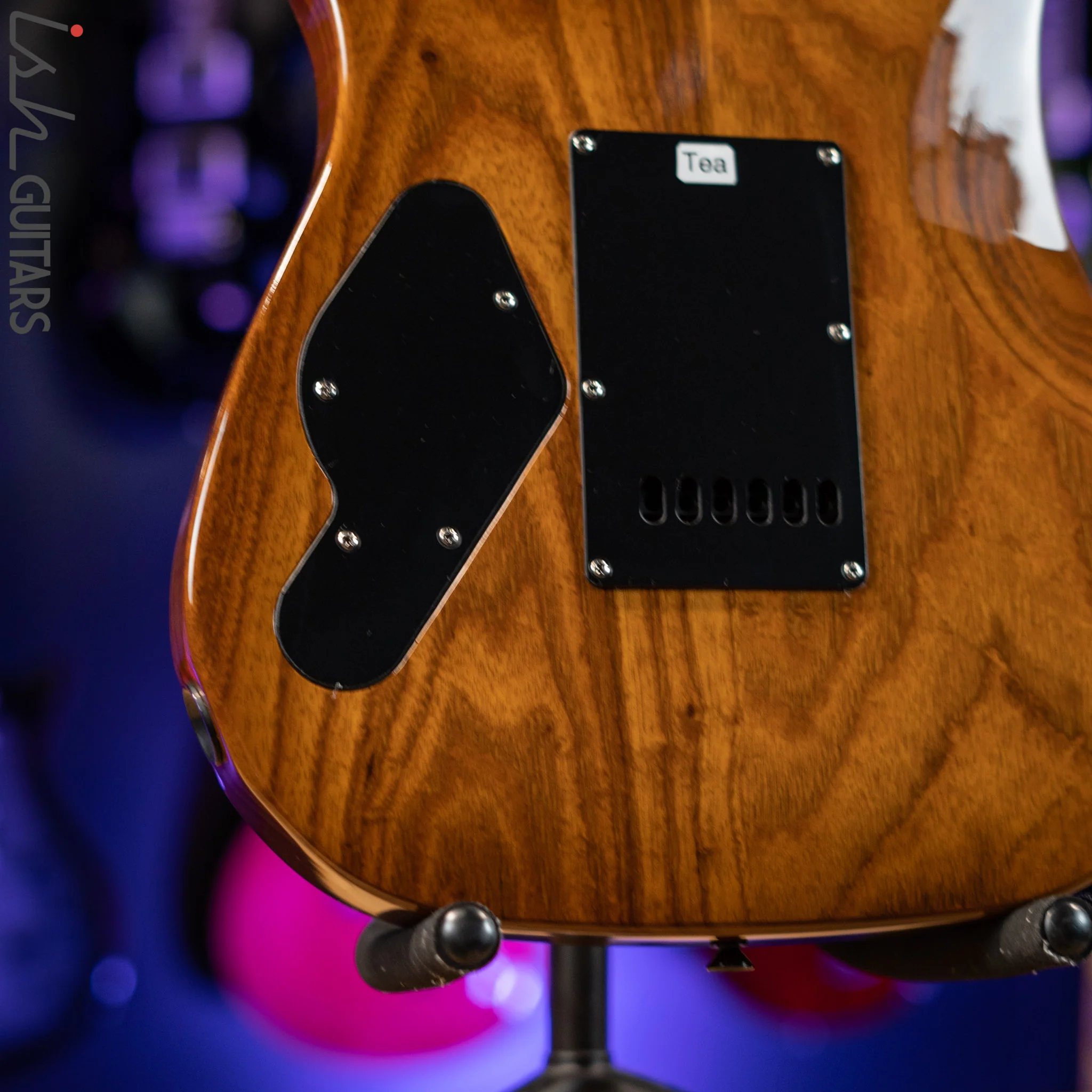 LSL XT4-DX 'Tea' Curly Mango Top Faded Iced Tea Burst - Image 10