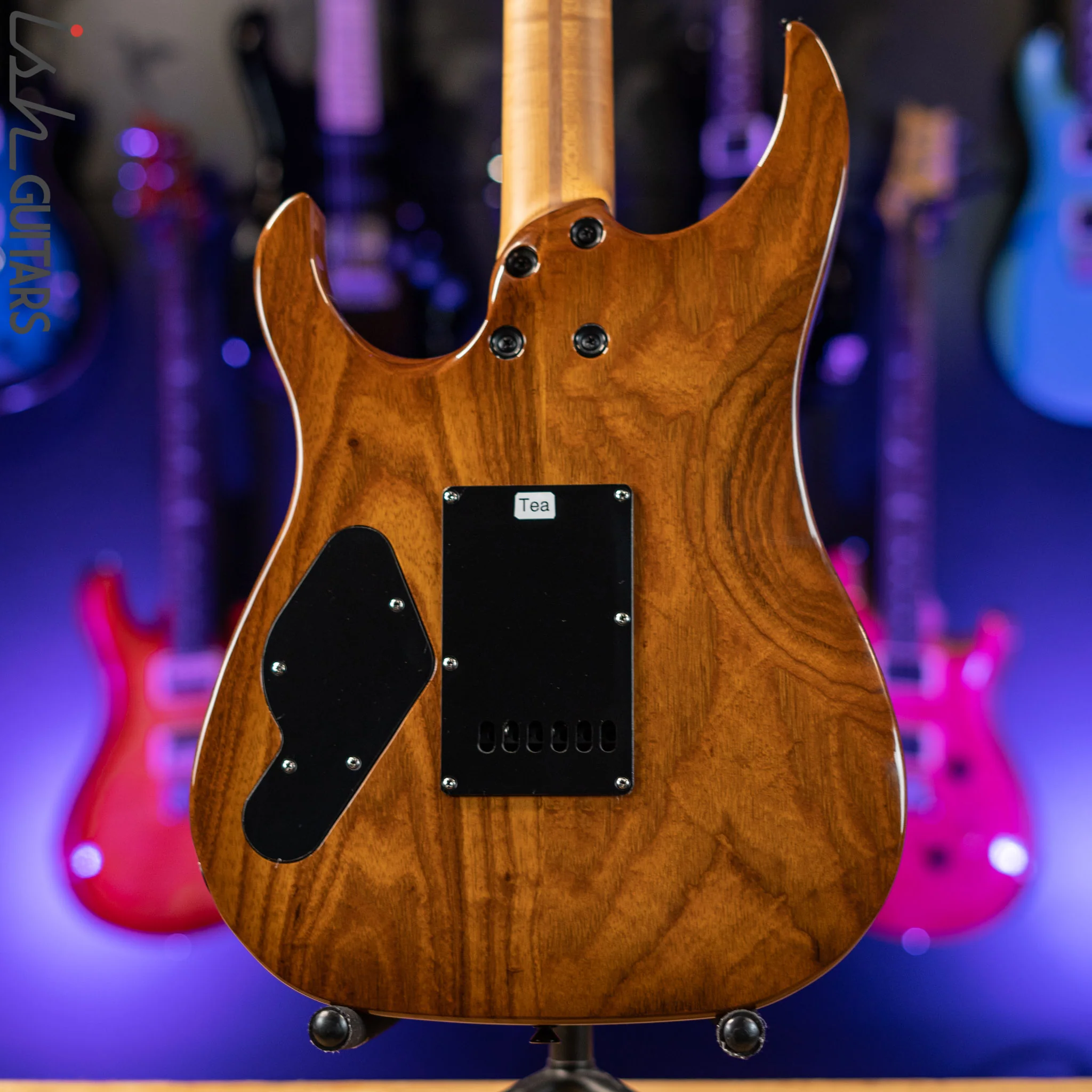 LSL XT4-DX 'Tea' Curly Mango Top Faded Iced Tea Burst - Image 8