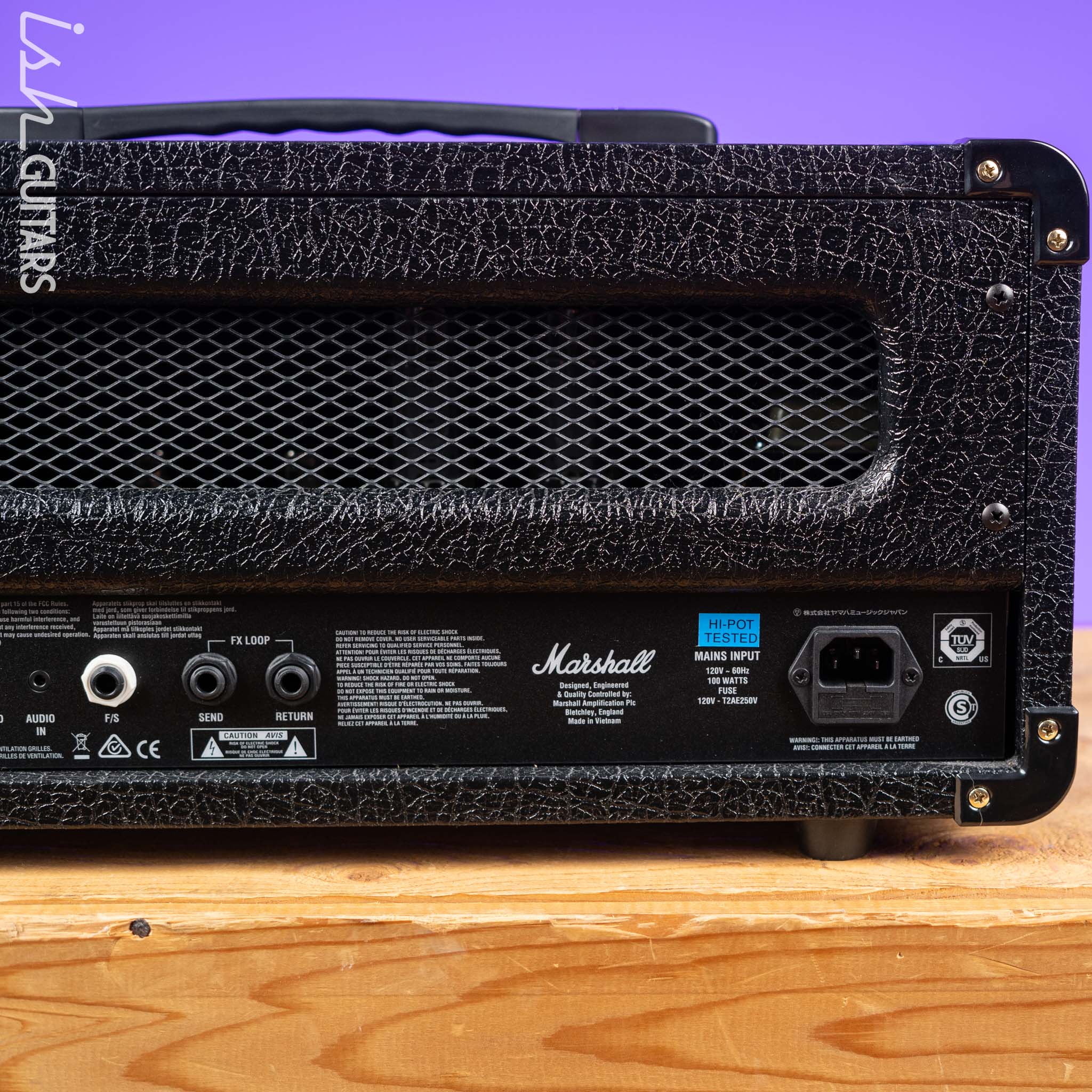 Marshall DSL20HR 2-Channel 20-Watt Guitar Amp Head - Image 6