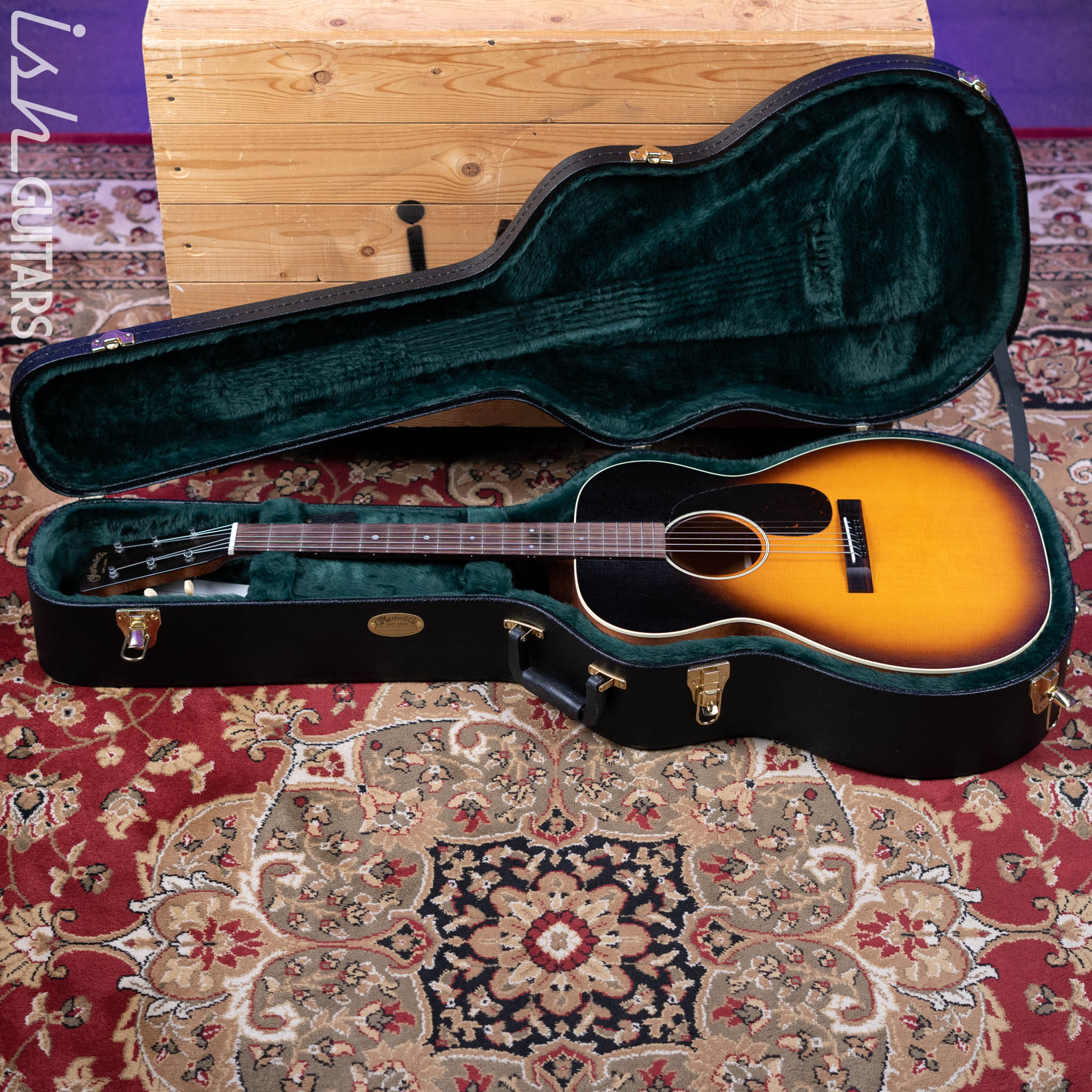 Martin 000-17 Acoustic Guitar Whiskey Sunset Satin - Image 11