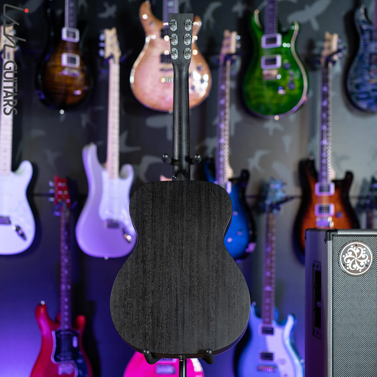 Martin 000-17E Acoustic Electric Guitar Black Smoke - Image 6